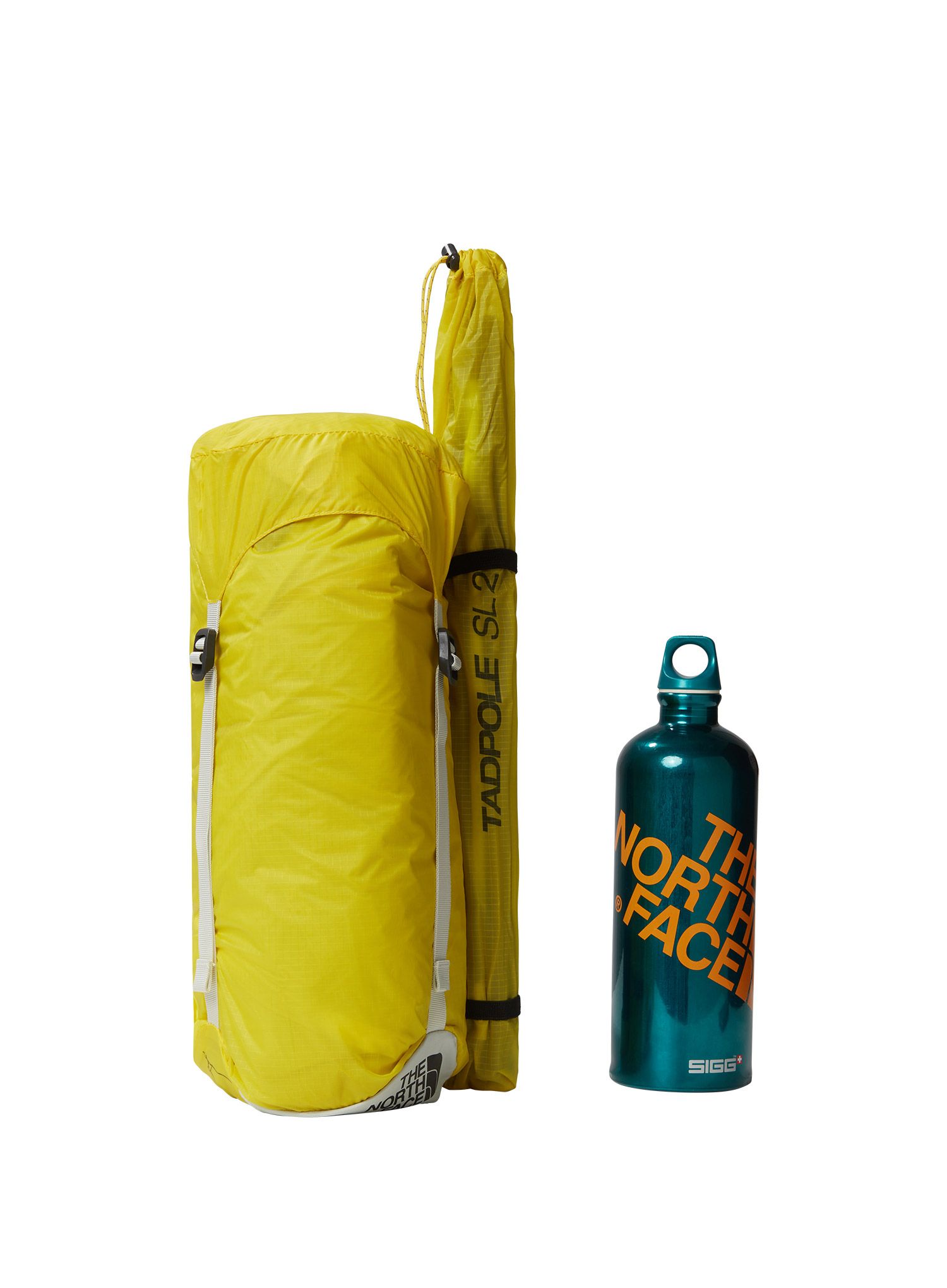 Šotor za 2 osebi The North Face Tadpole SL 2 - tin grey/acid yellow