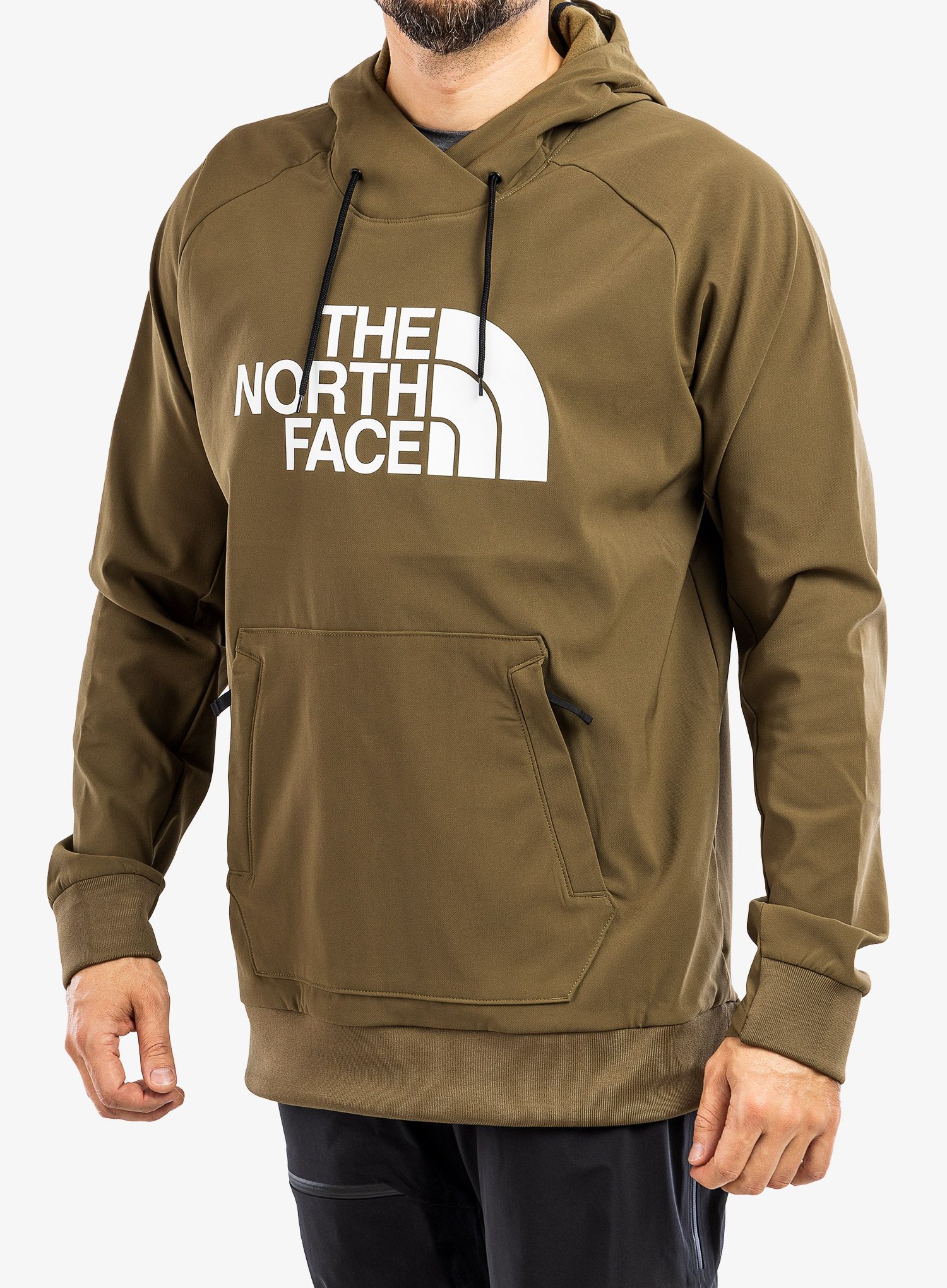 Jopica s kapuco The North Face Tekno Logo Hoodie - military olive