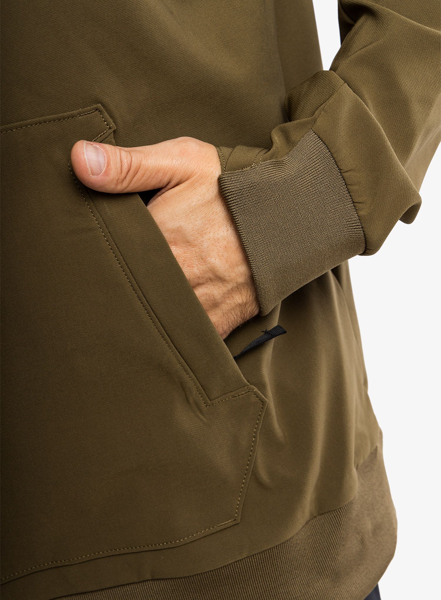 Jopica s kapuco The North Face Tekno Logo Hoodie - military olive