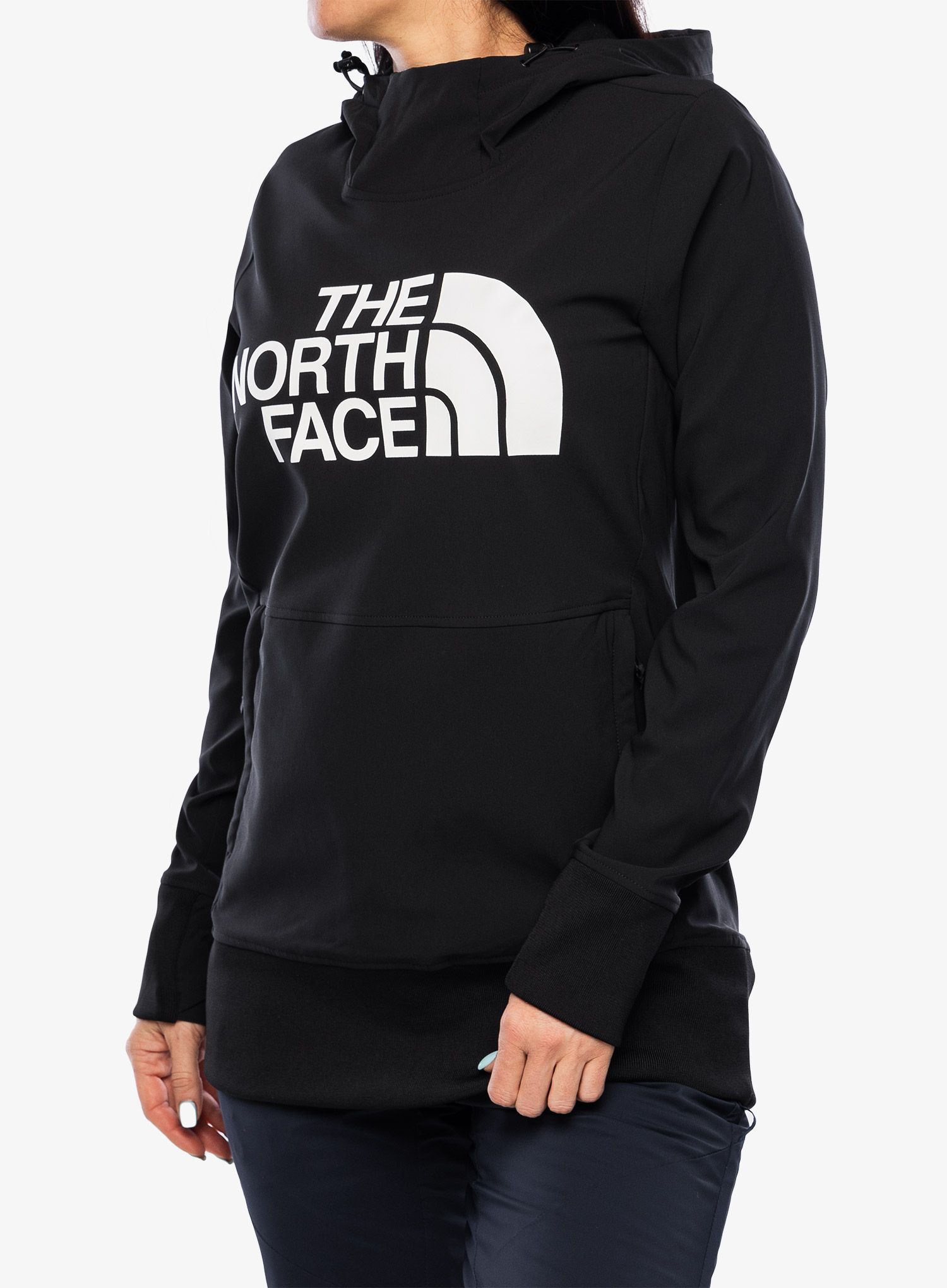 Ženska jopa s kapuco The North Face Tekno Pullover Hoodie - tnf black