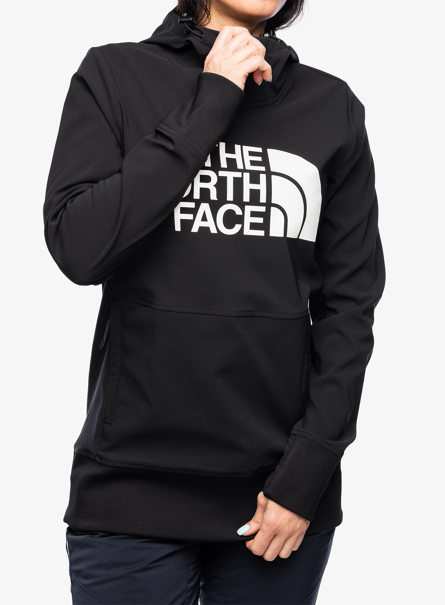 Ženska jopa s kapuco The North Face Tekno Pullover Hoodie - tnf black