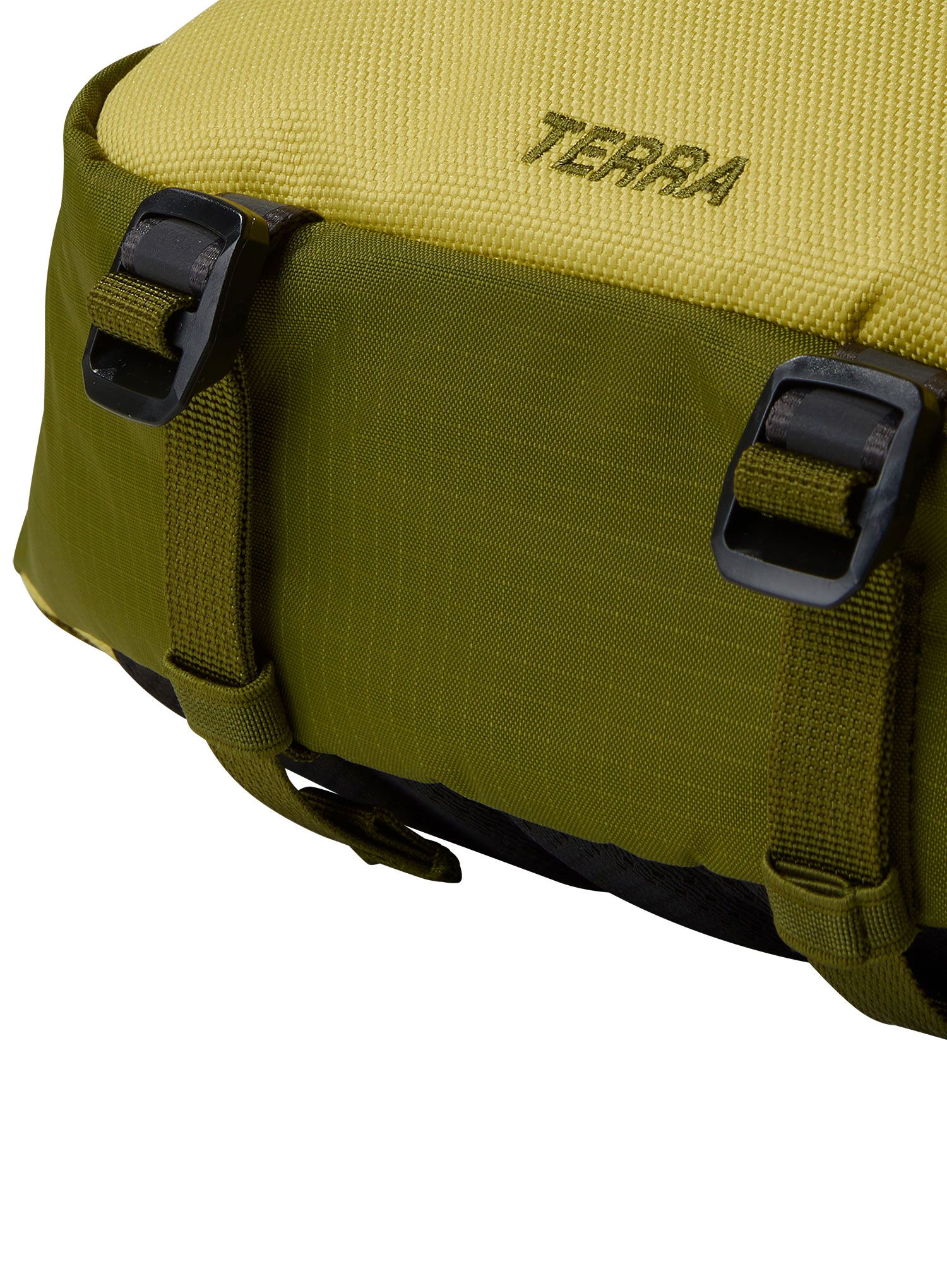 Torbica za okoli pasu The North Face Terra Lumbar 3L - forest olive/yellow silt
