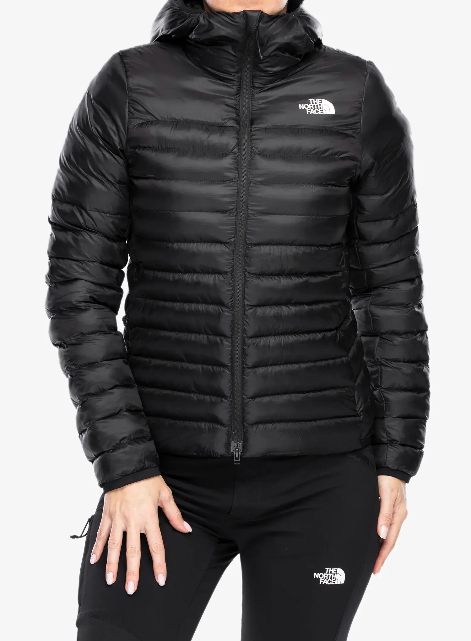 Ženska sintetična jakna The North Face Terra Peak Hoodie - tnf black