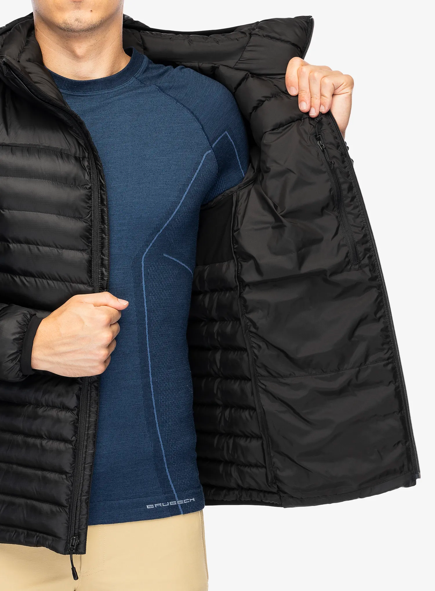 Sintetična jakna The North Face Terra Peak Hoodie - tnf black