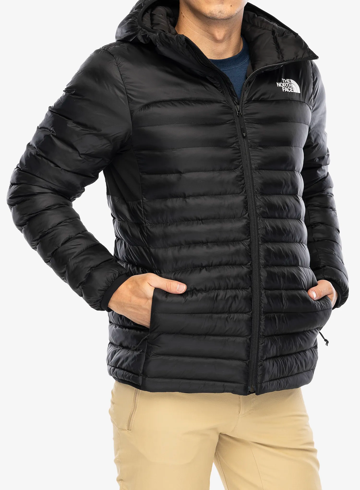 Sintetična jakna The North Face Terra Peak Hoodie - tnf black