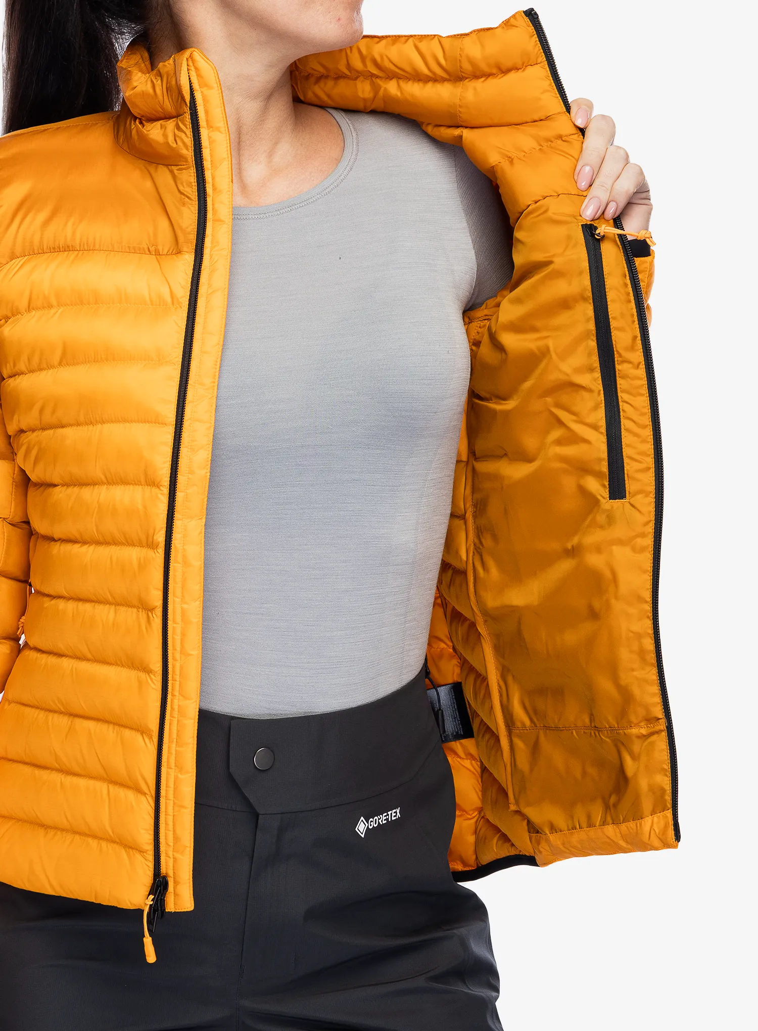 Ženska sintetična jakna The North Face Terra Peak Jacket - apricot glaze/iron citrus