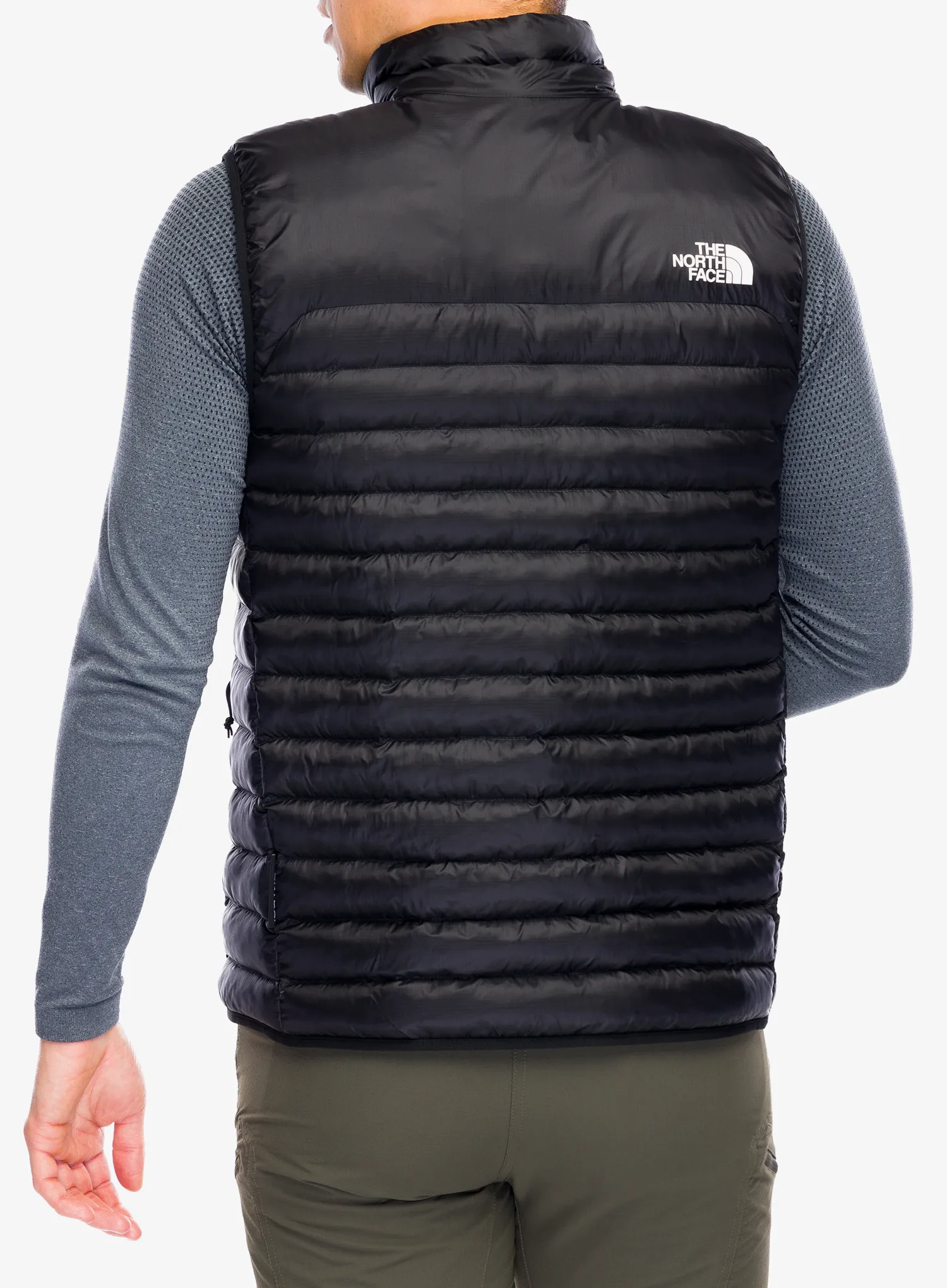 Podložen brezrokavnik The North Face Terra Peak Vest - tnf black