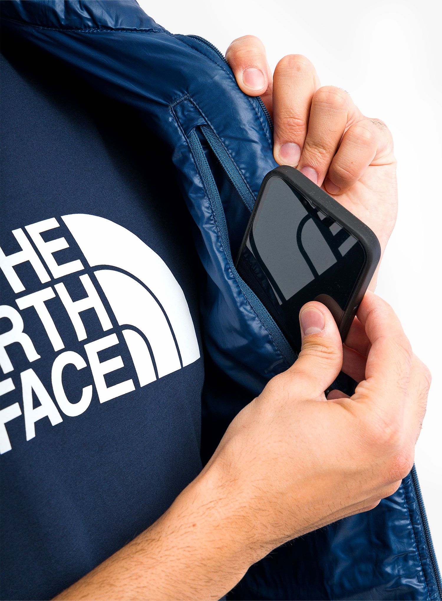 Moški brezrokavnik The North Face ThermoBall Eco Vest 2.0 - shady blue