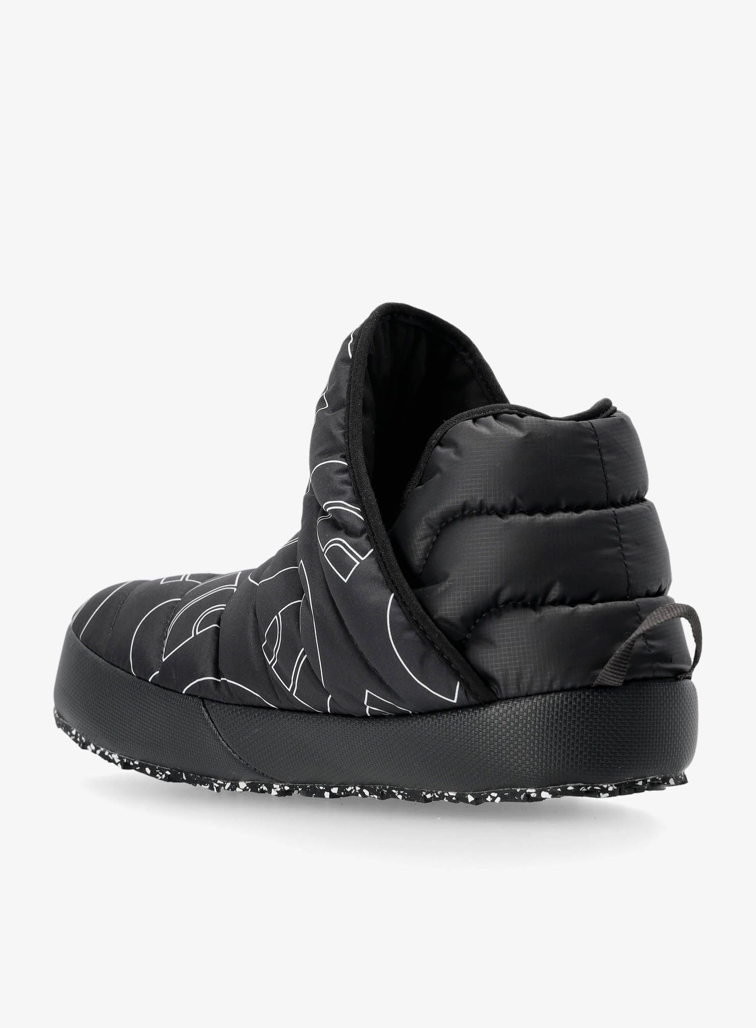 Podloženi copati The North Face ThermoBall Traction Bootie - print/black