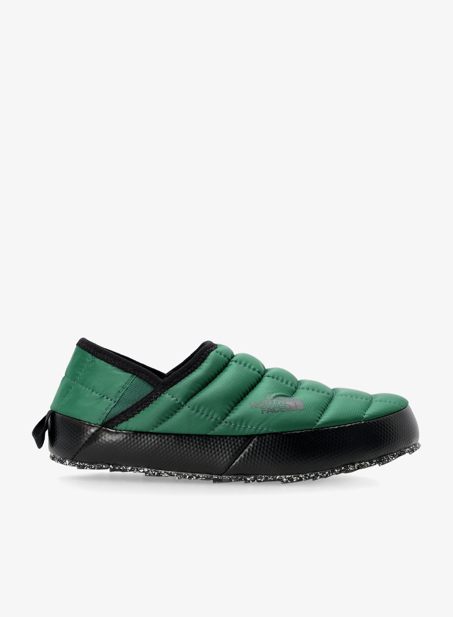 Ženski podloženi copati The North Face ThermoBall Traction Mule V - evergreen/tnf black