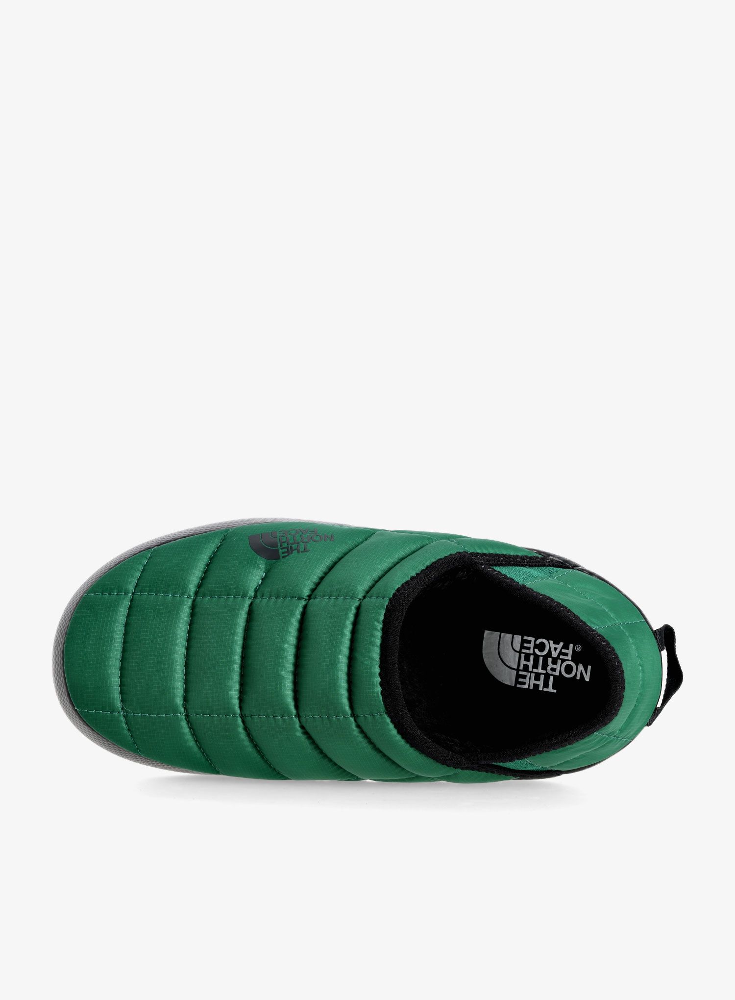 Ženski podloženi copati The North Face ThermoBall Traction Mule V - evergreen/tnf black