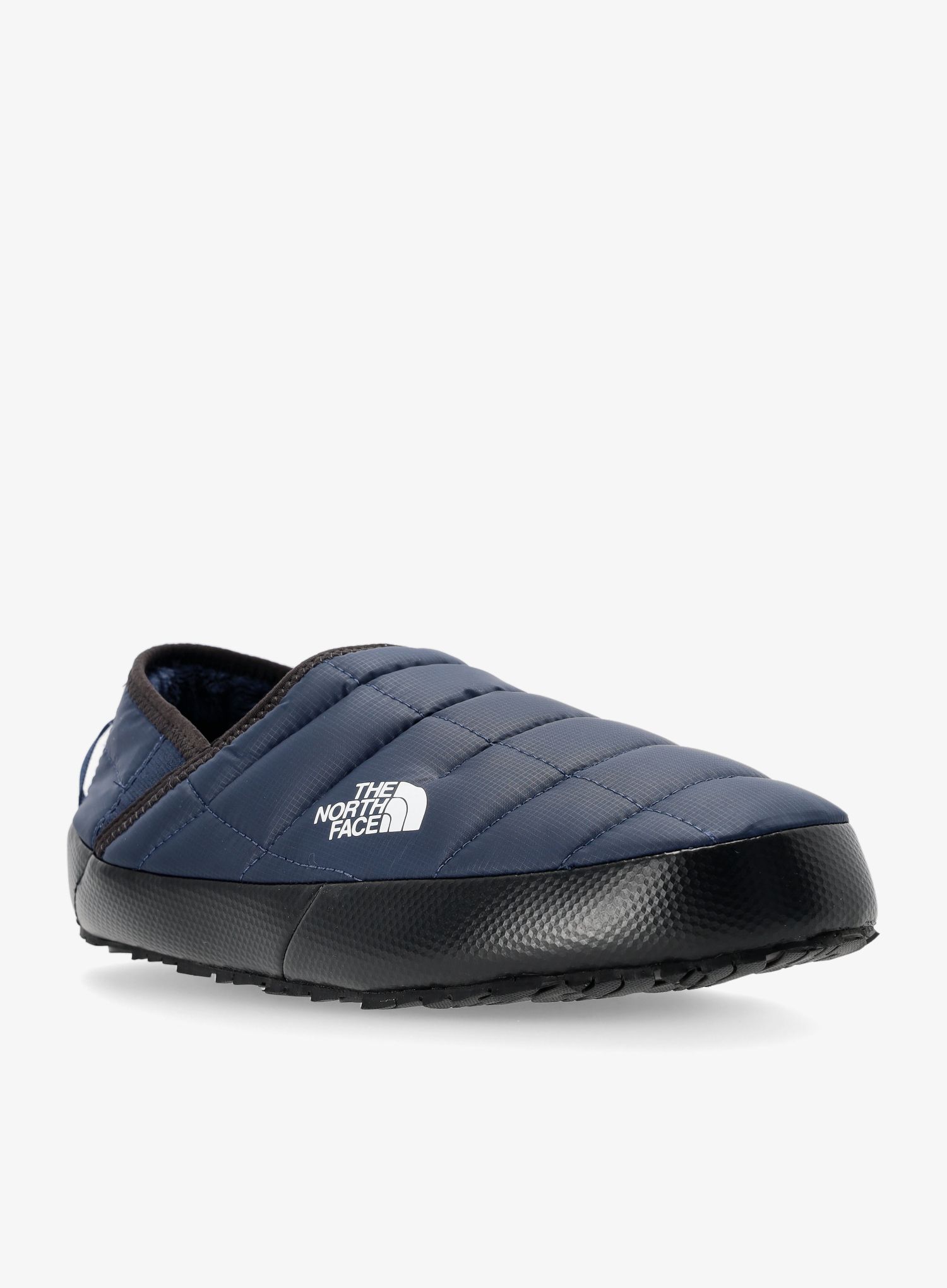 Podloženi copati The North Face ThermoBall Traction Mule V - navy/white