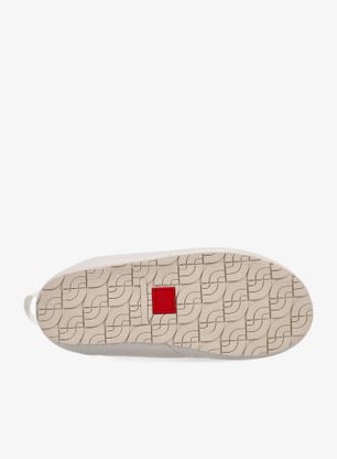 Ženski podloženi copati The North Face ThermoBall Traction Mule V - white/silver