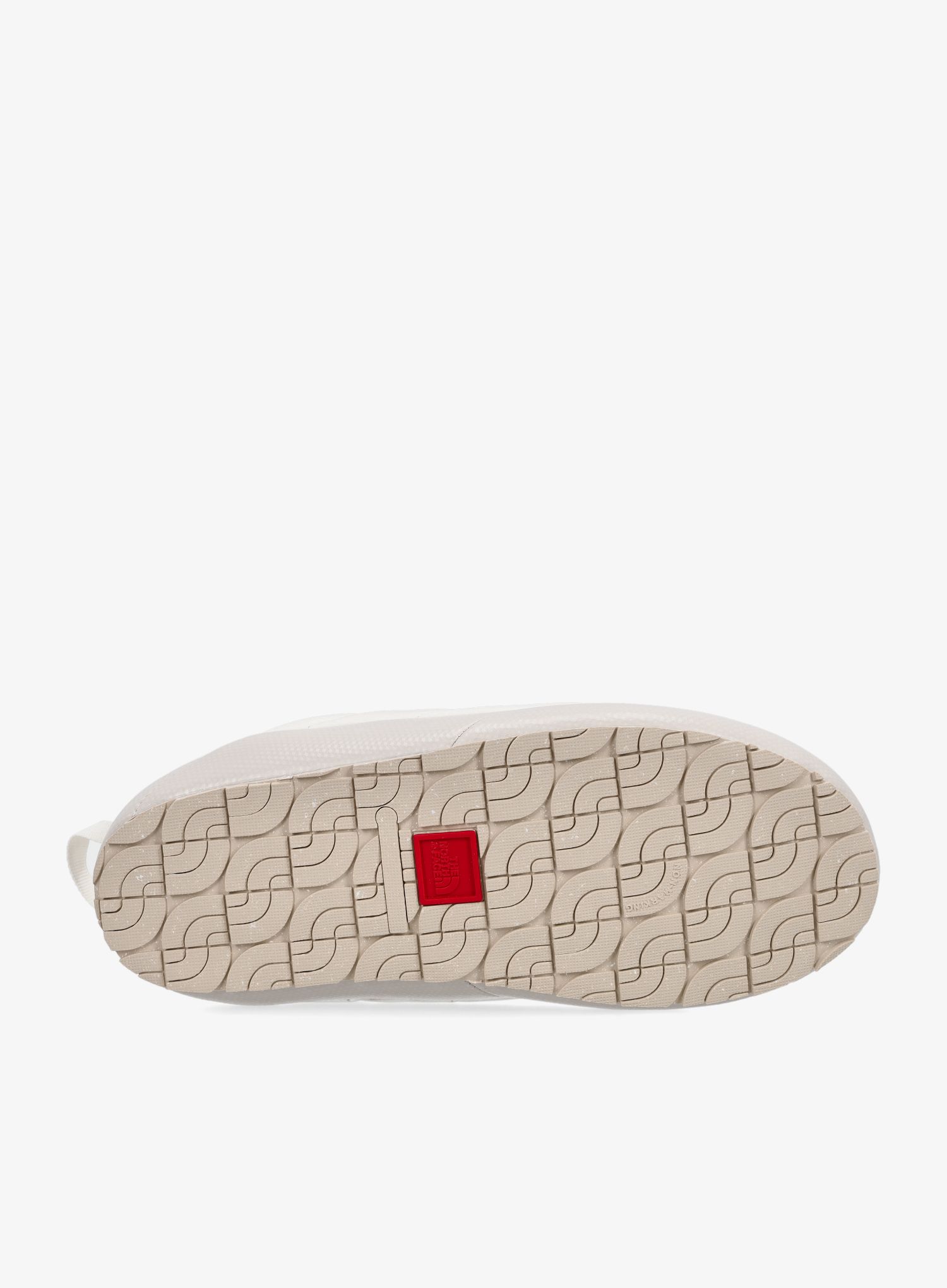 Ženski podloženi copati The North Face ThermoBall Traction Mule V - white/silver