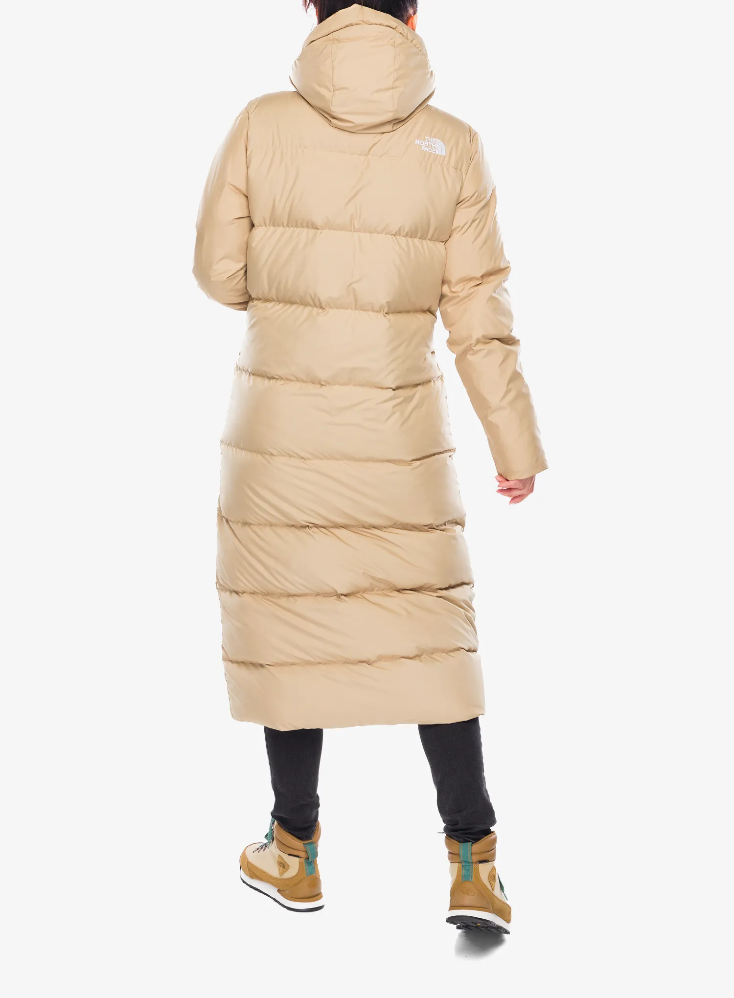 Puhast plašč The North Face Triple C Parka - khaki stone