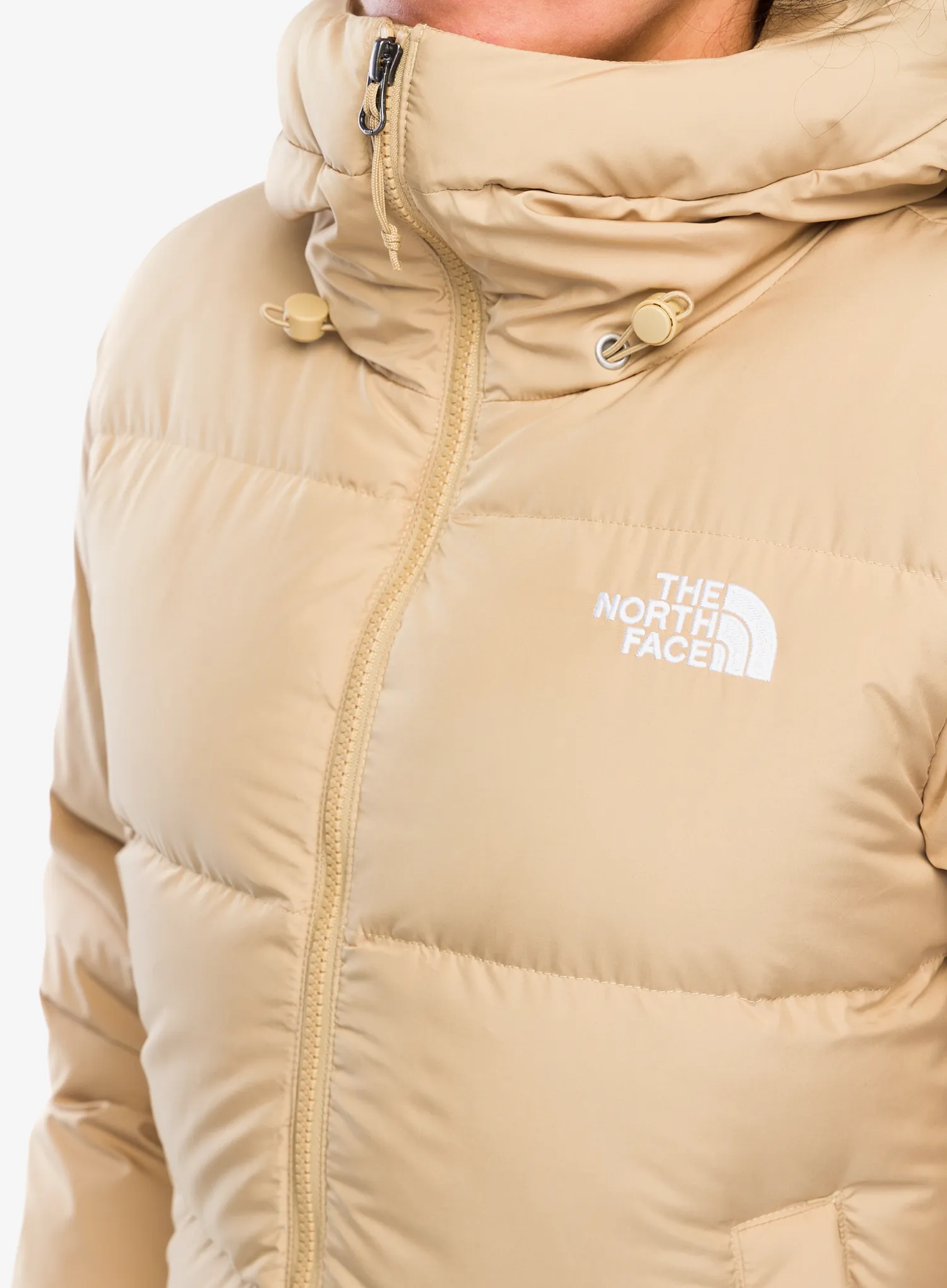 Puhast plašč The North Face Triple C Parka - khaki stone