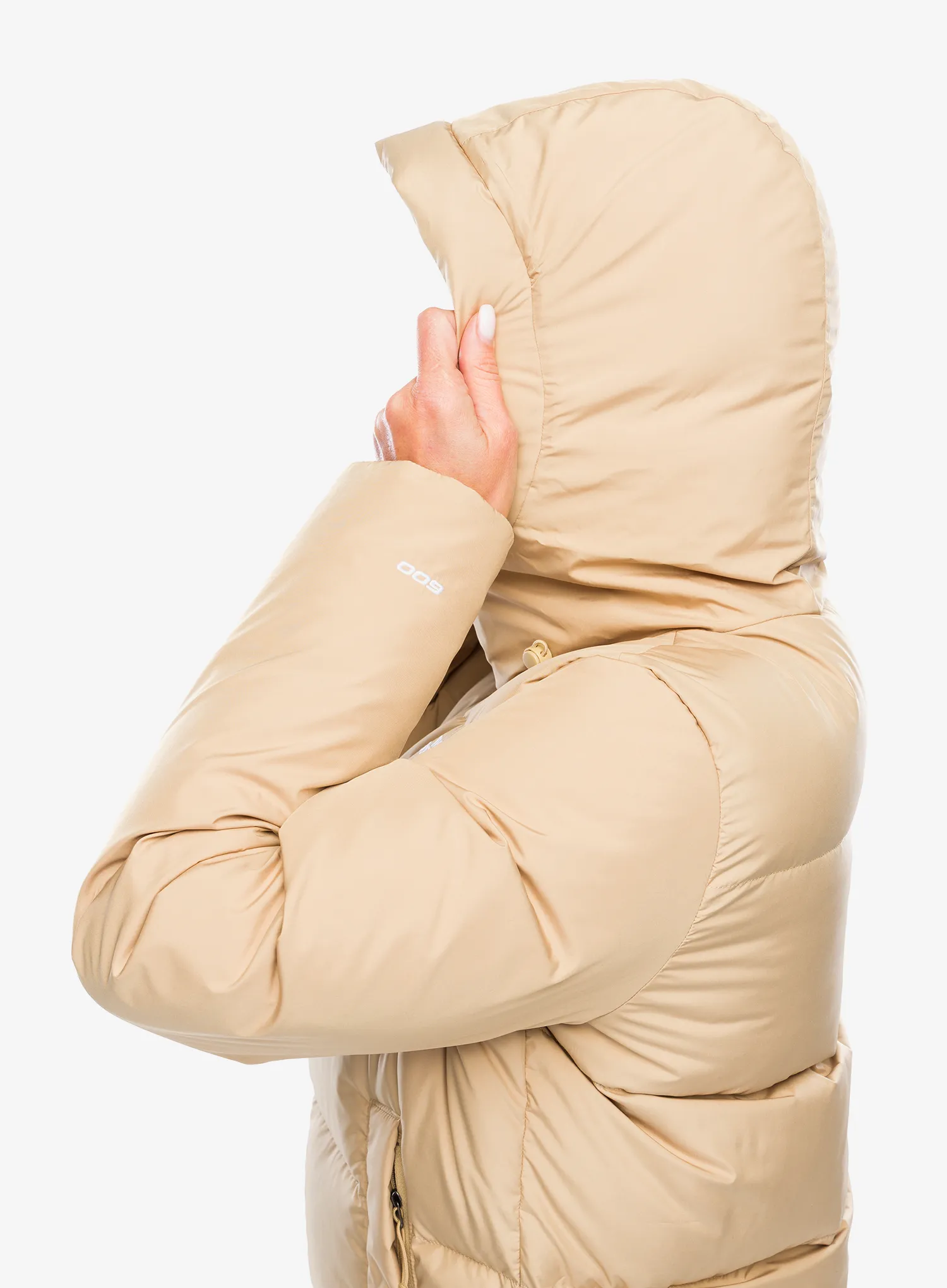 Puhast plašč The North Face Triple C Parka - khaki stone