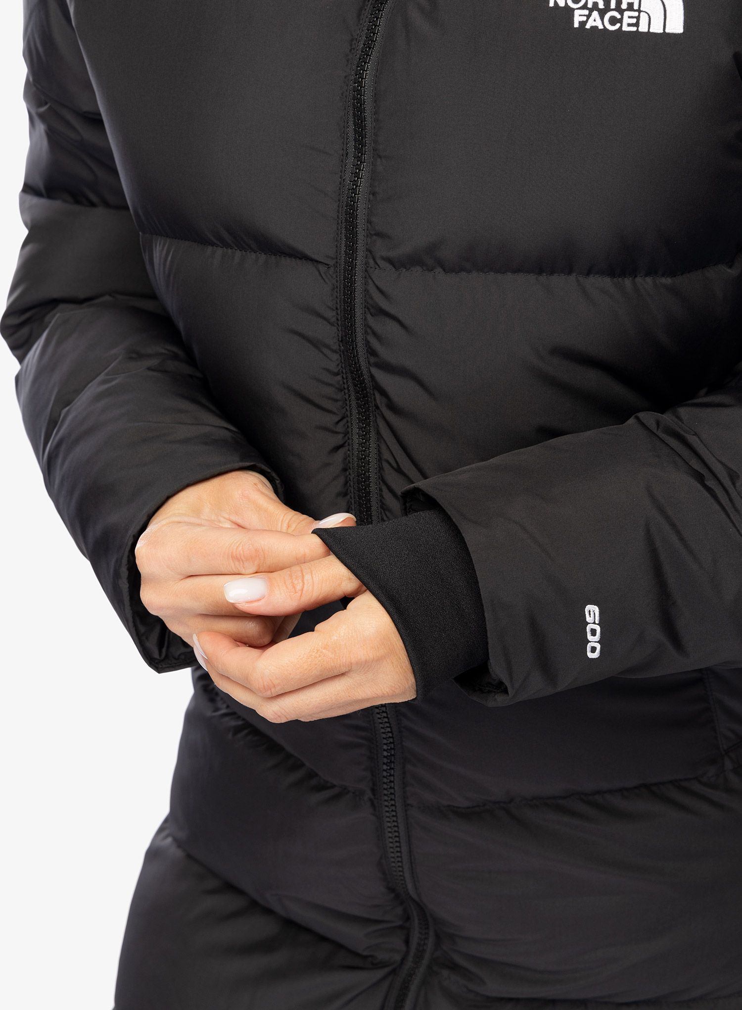 Puhast plašč The North Face Triple C Parka - tnf black