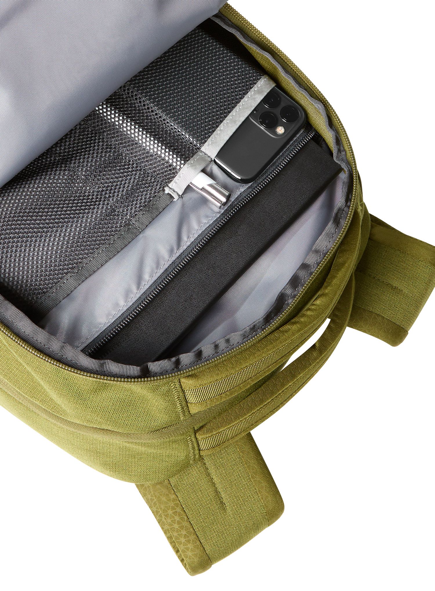 Nahrbtnik za prenosnik The North Face Vault - forest olive heat