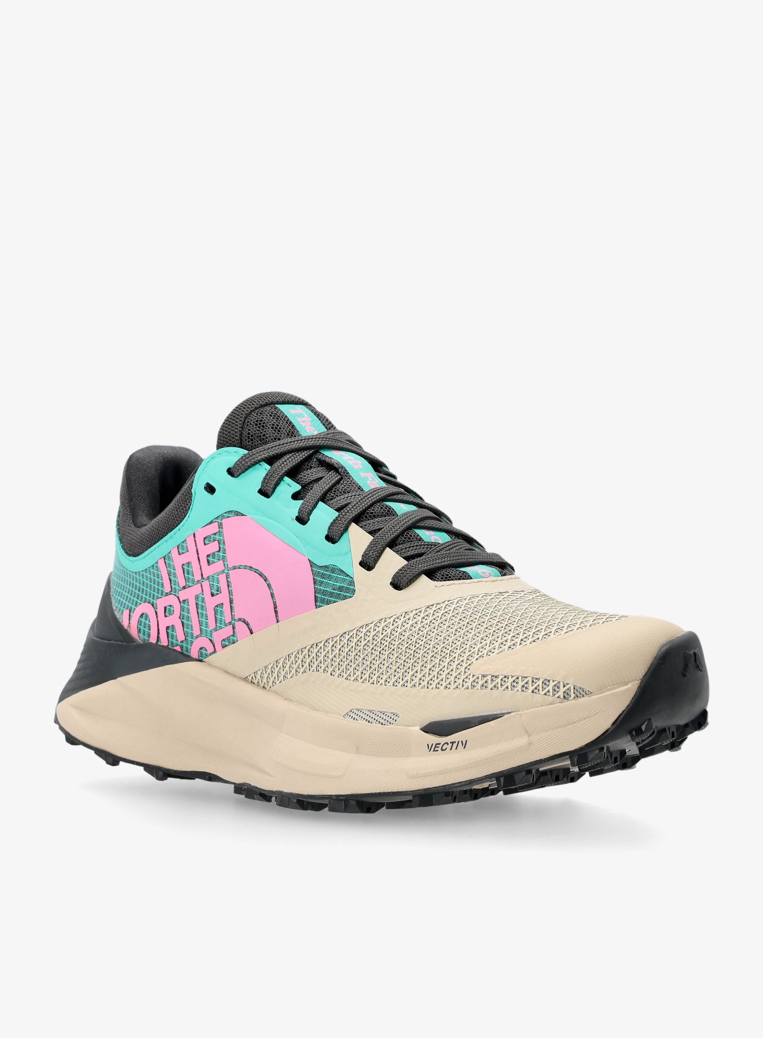 Ženski tekaški čevlji The North Face Vectiv Enduris III - gravel/geyser aqua