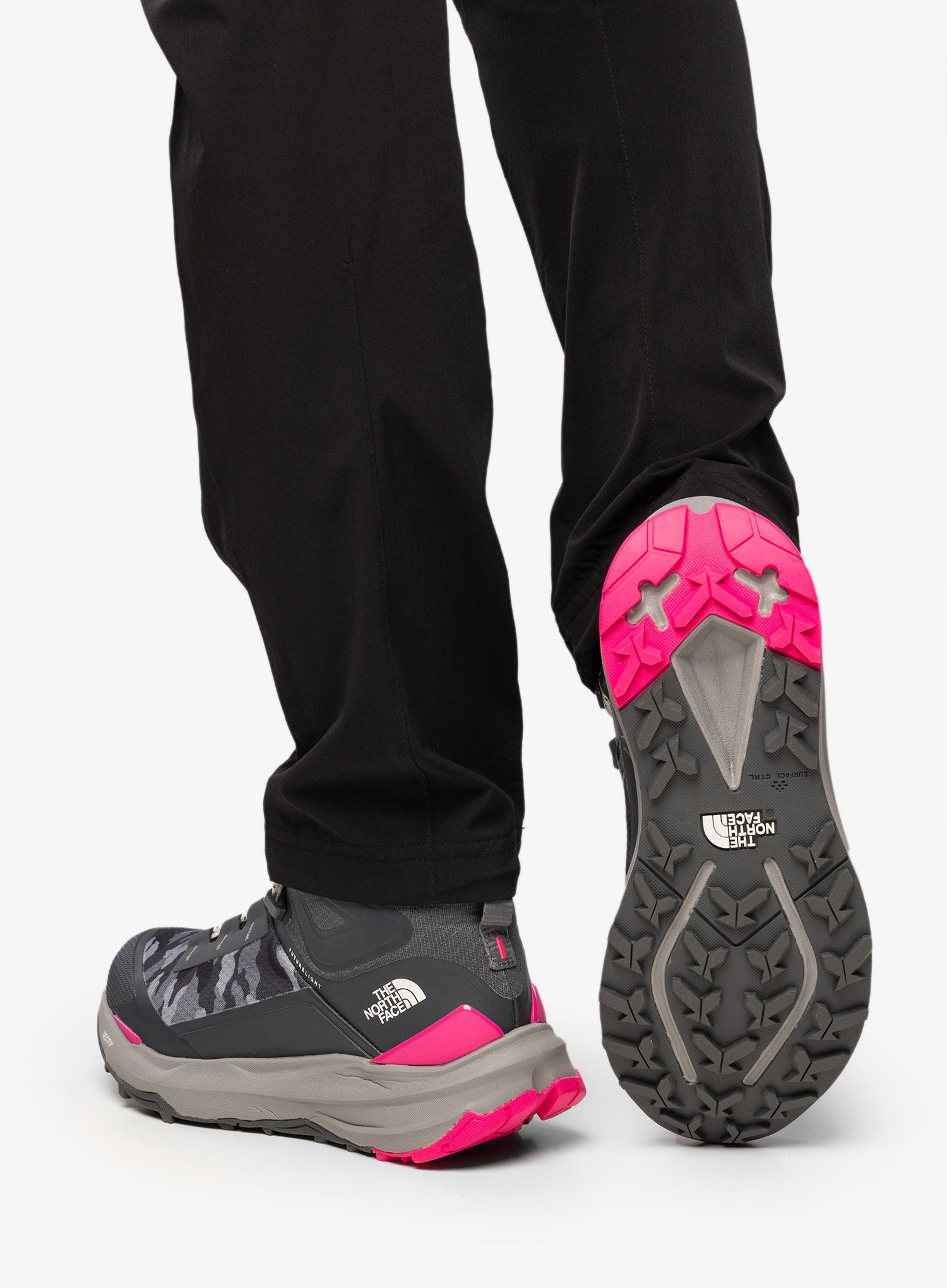 Ženski pohodniški čevlji The North Face Vectiv Exploris 2 Mid FUTURELIGHT - grey