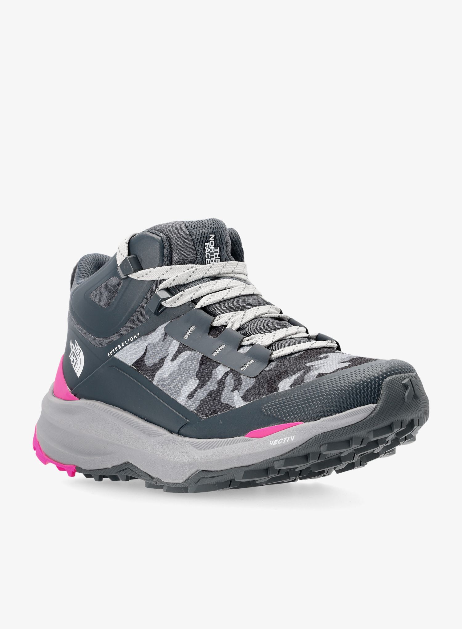 Ženski pohodniški čevlji The North Face Vectiv Exploris 2 Mid FUTURELIGHT - grey
