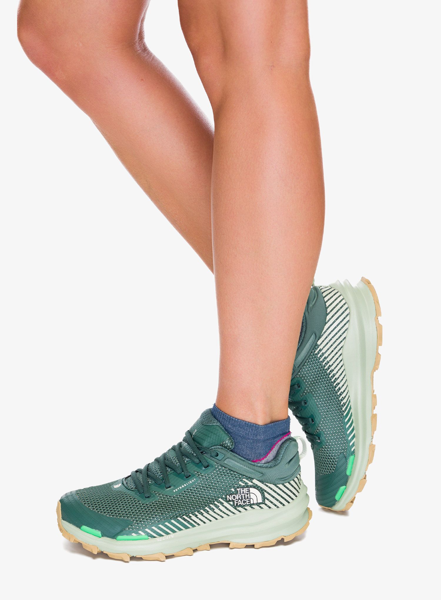 Ženski pohodniški čevlji The North Face Vectiv Fastpack FUTURELIGHT - dark sage/misty