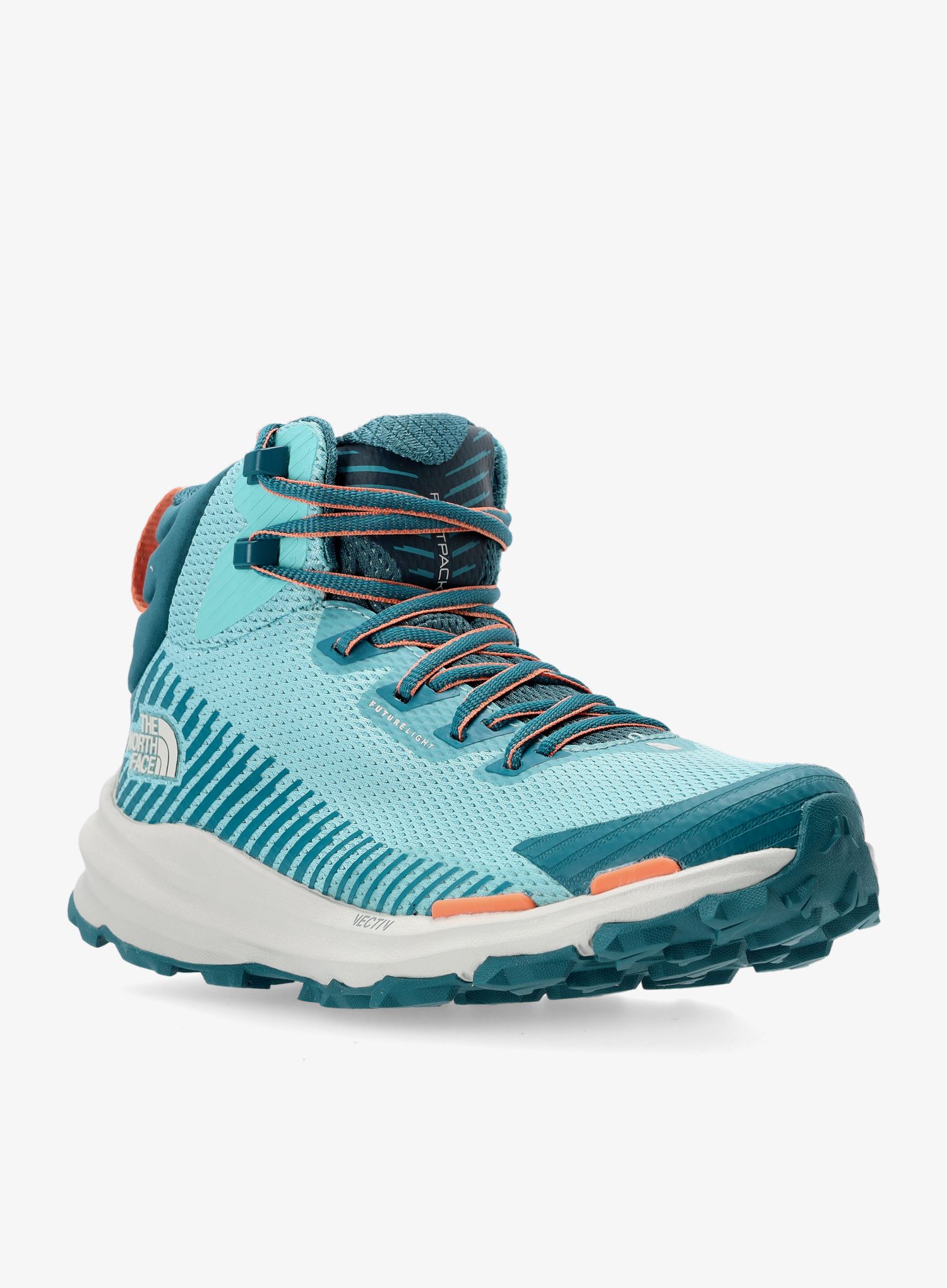 Ženski čevlji The North Face Vectiv Fastpack Mid Futurelight - reef/coral