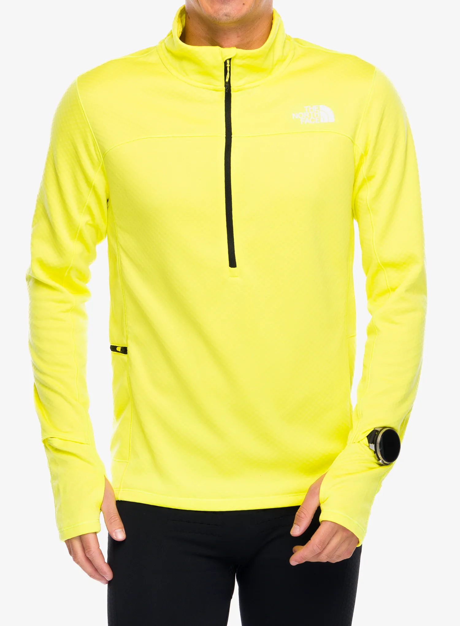 Tekaška jopica The North Face Winter Warm Pro 1/4 Zip - firefly yellow