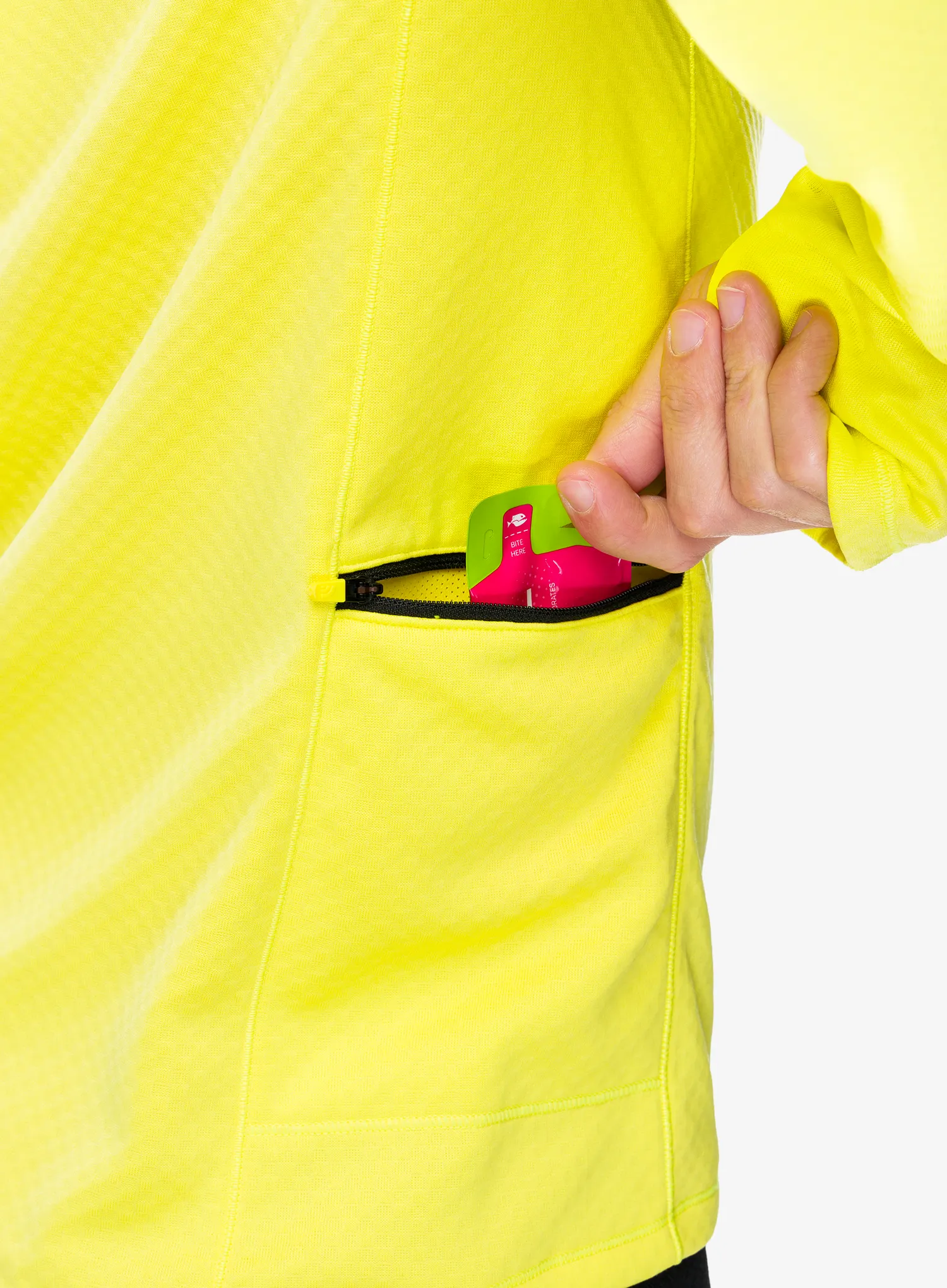 Tekaška jopica The North Face Winter Warm Pro 1/4 Zip - firefly yellow