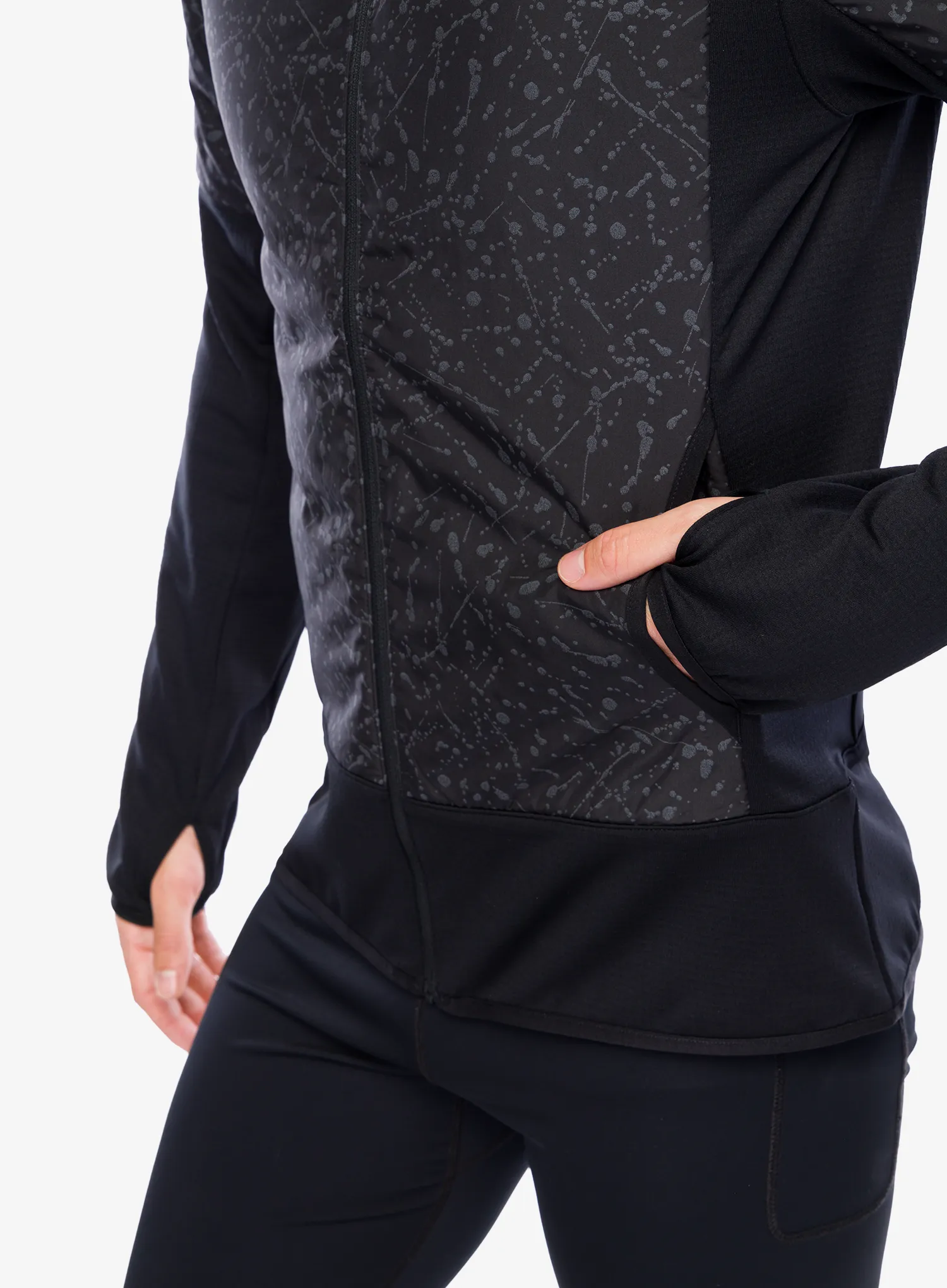 Jakna za tek The North Face Winter Warm Pro Jacket - tnf black/tnf black trail
