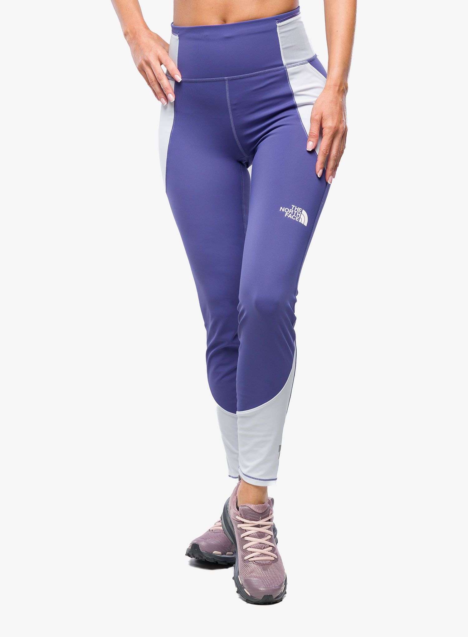 Ženske pajkice The North Face Winter Warm Pro Tight - cave blue/dustyperiwnkl