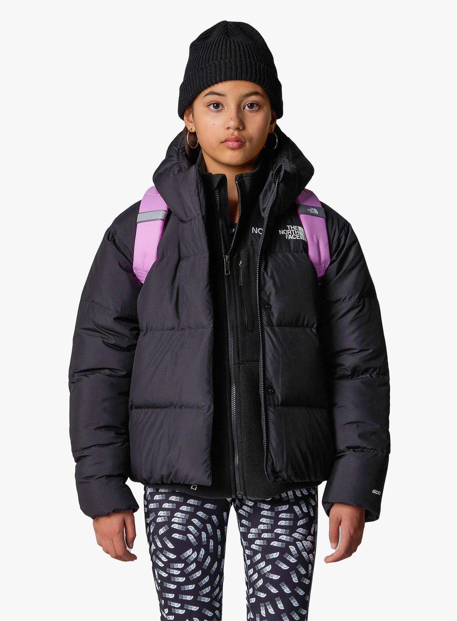 Otroški mestni nahrbtnik The North Face Youth Mini Recon - dragonfruit/deep mulberry