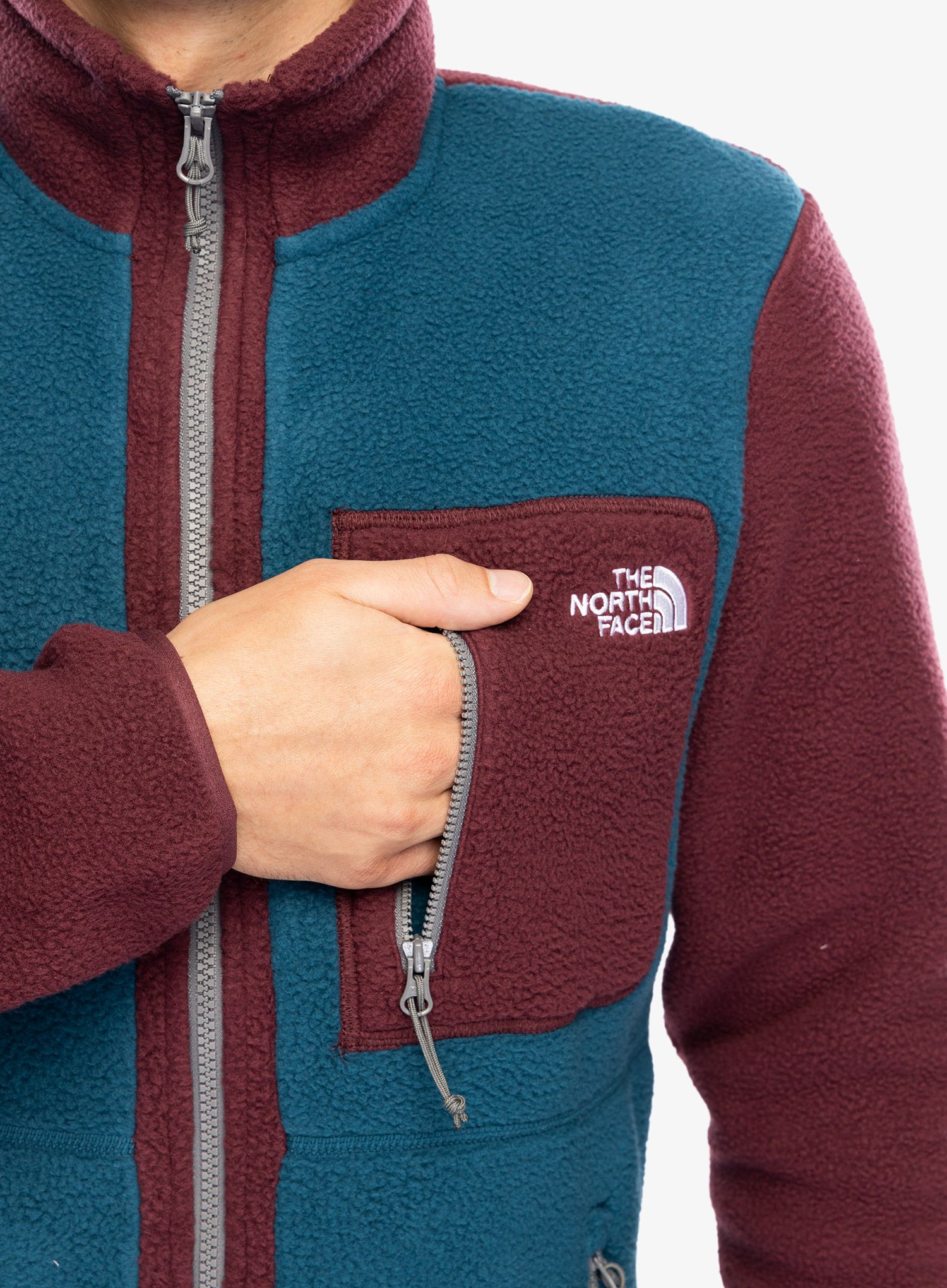 Flis The North Face Yumiori Full Zip - midnight petrol/alpine plum