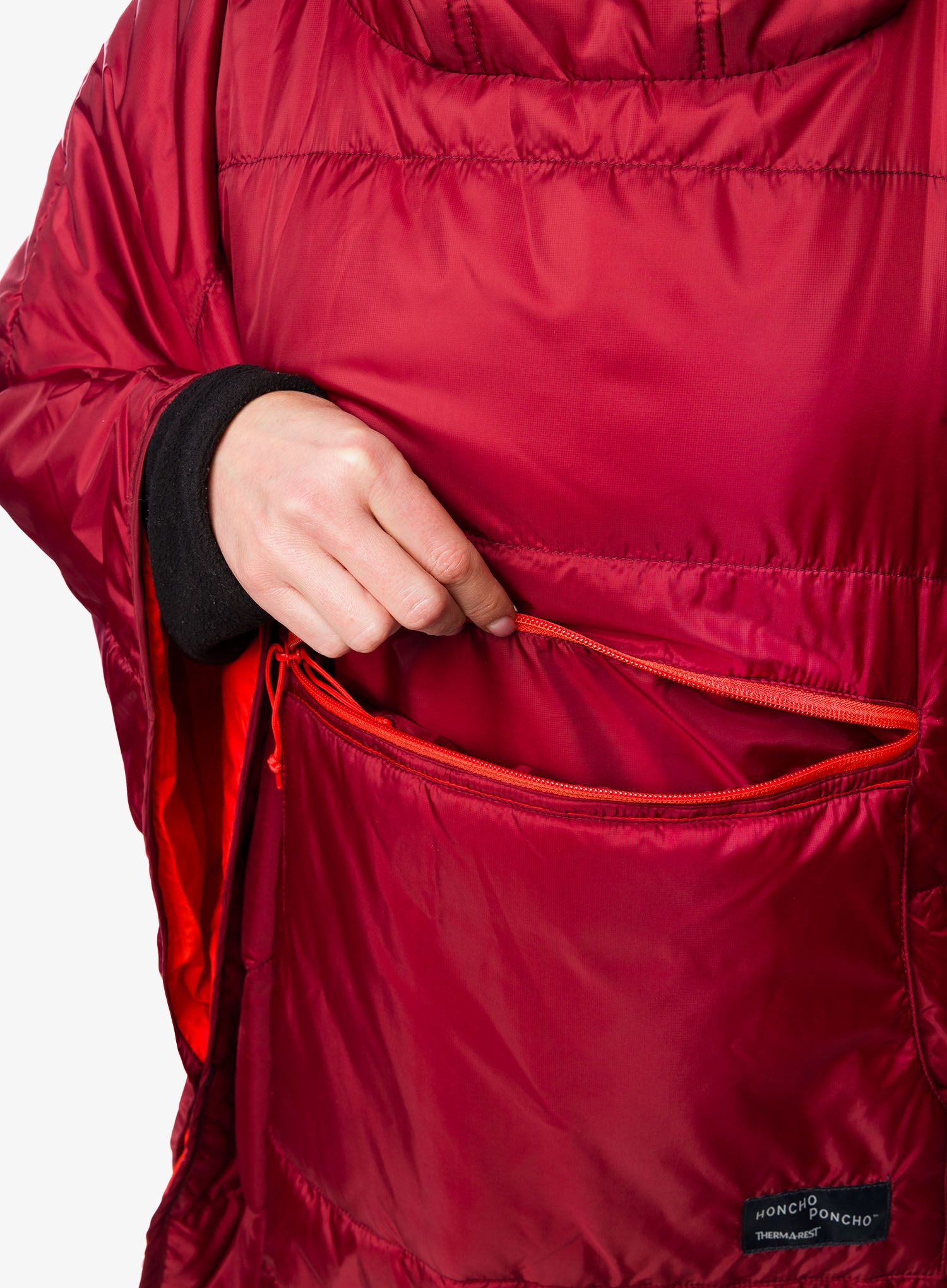 Dežni plašč Therm a Rest Honcho Poncho - mars red