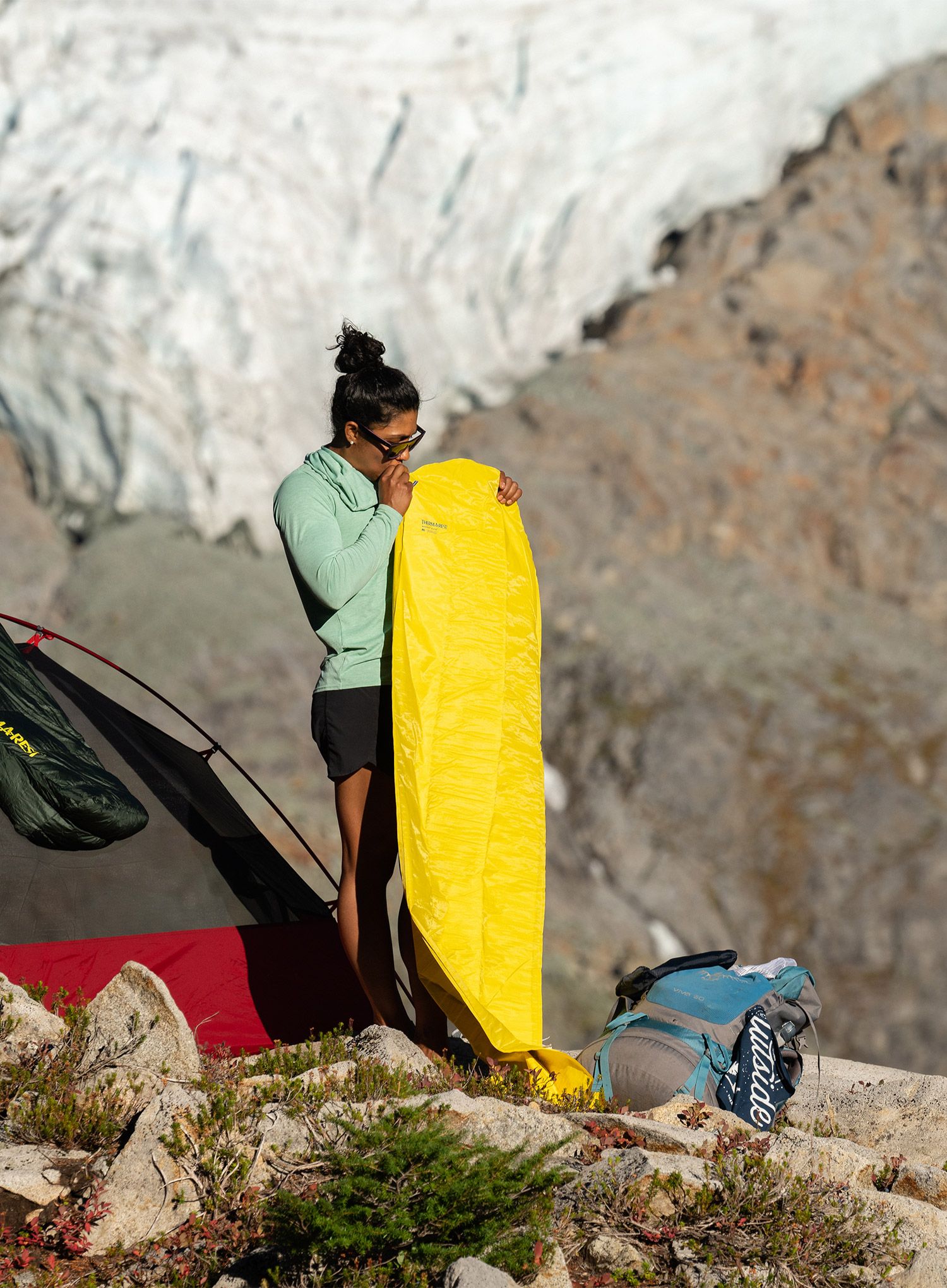 Napihljiva blazina Therm a Rest NeoAir Xlite NXT - solar flare