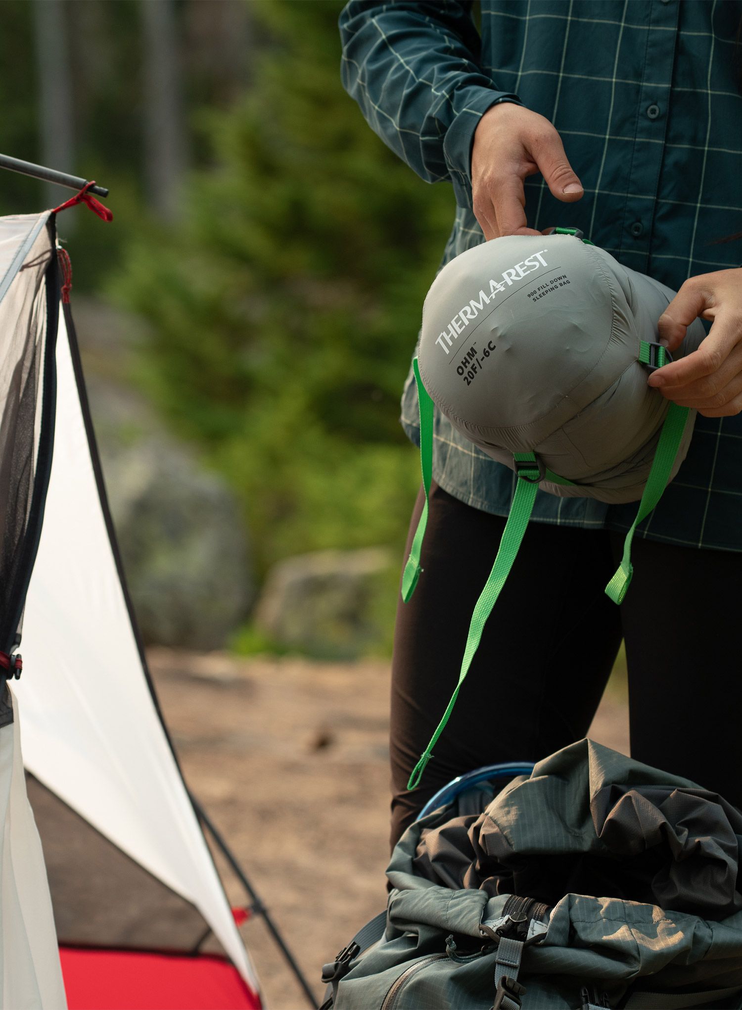 Spalna vreča Therm a Rest OHM 20F/-6C (183 cm) - balsam
