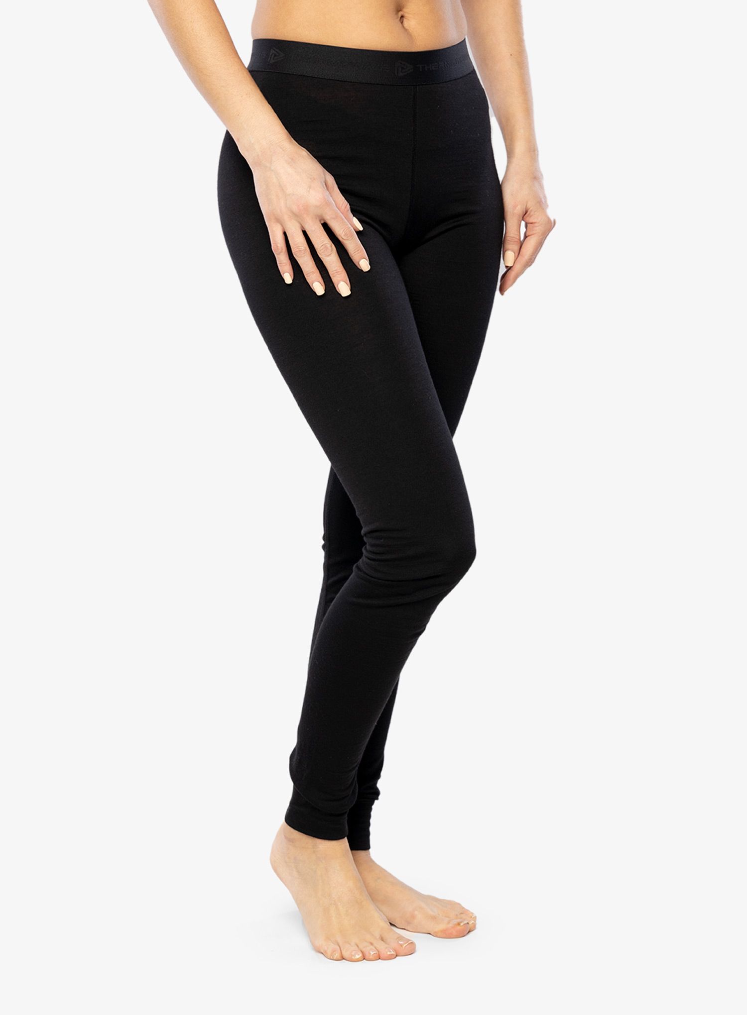 Ženske termo pajkice Thermowave Aero Pants - black