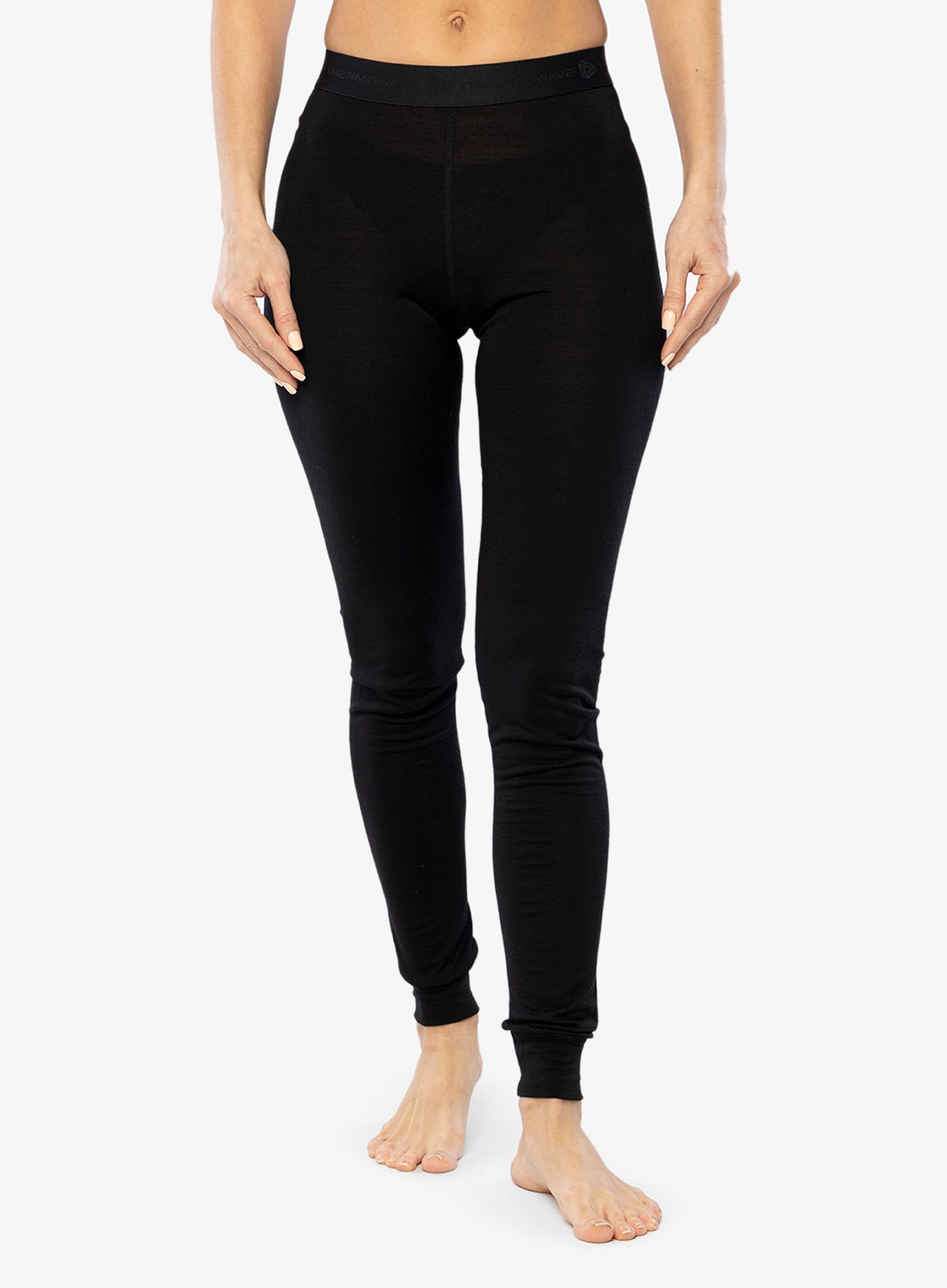 Ženske termo pajkice Thermowave Aero Pants - black