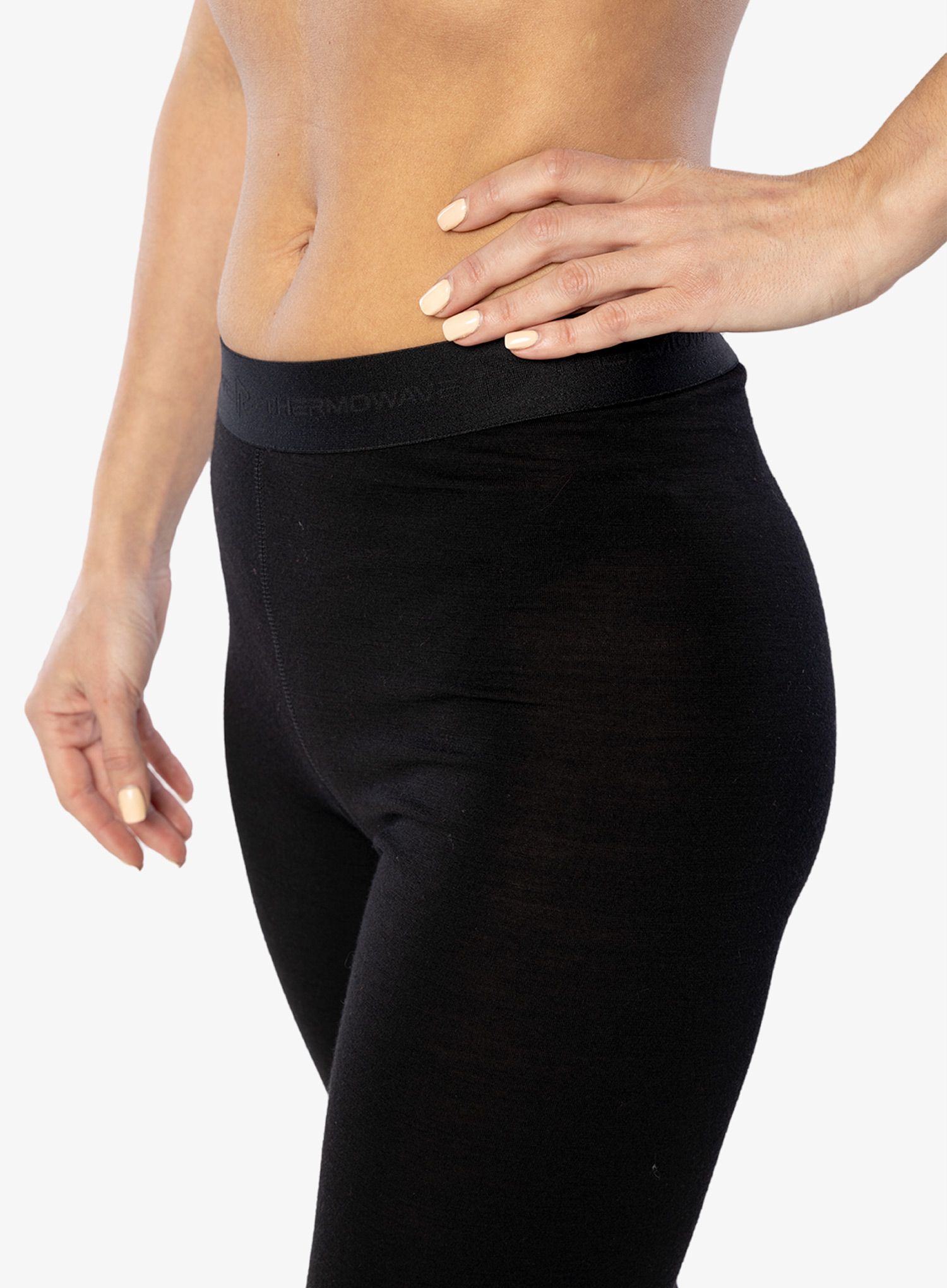 Ženske termo pajkice Thermowave Aero Pants - black