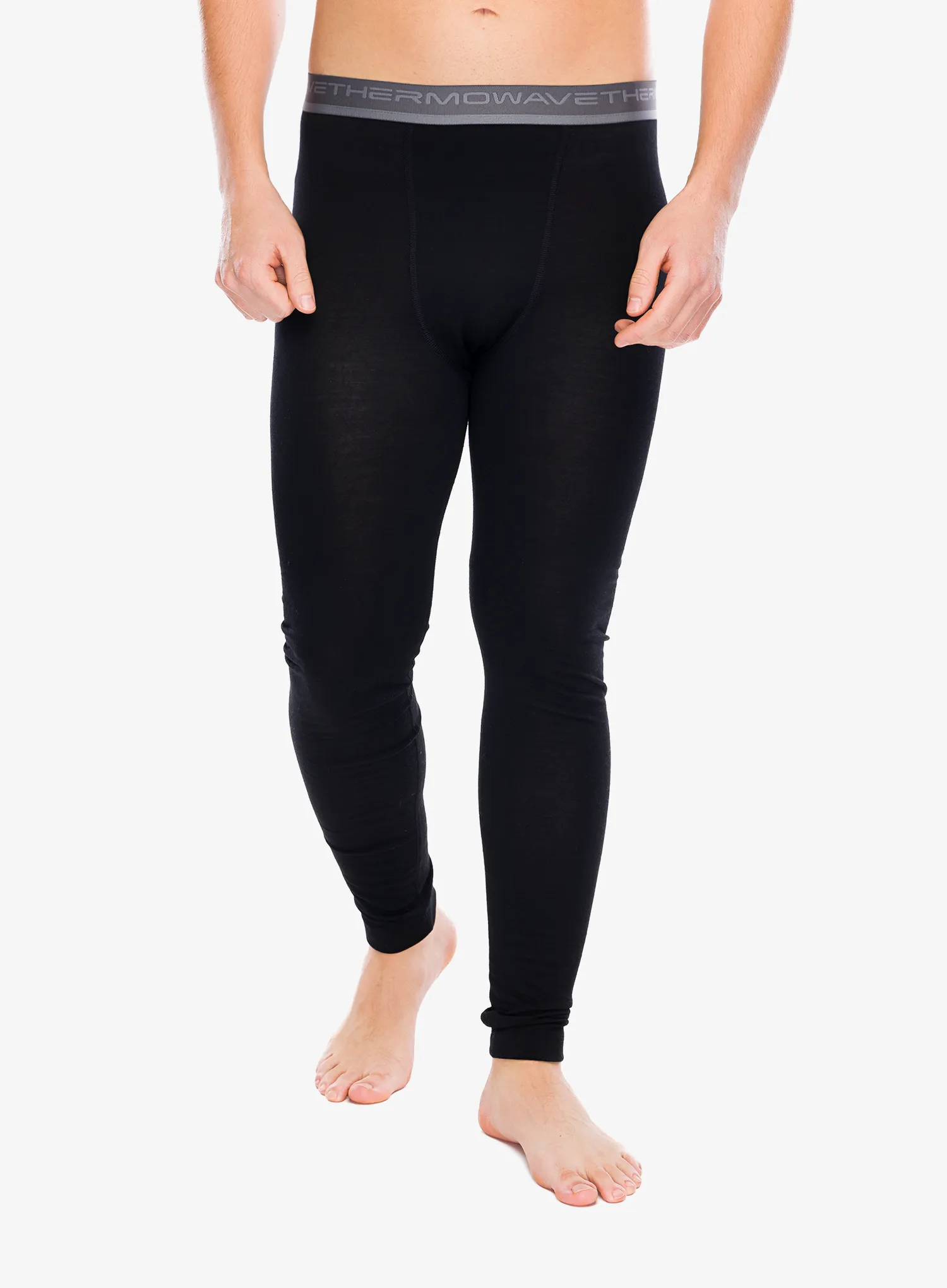 Termo pajkice Thermowave Merino Wonder Pants - black