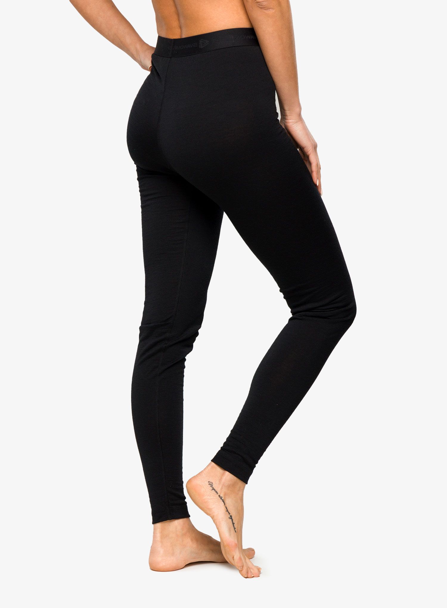 Ženske termo pajkice Thermowave Merino Wonder Pants - black