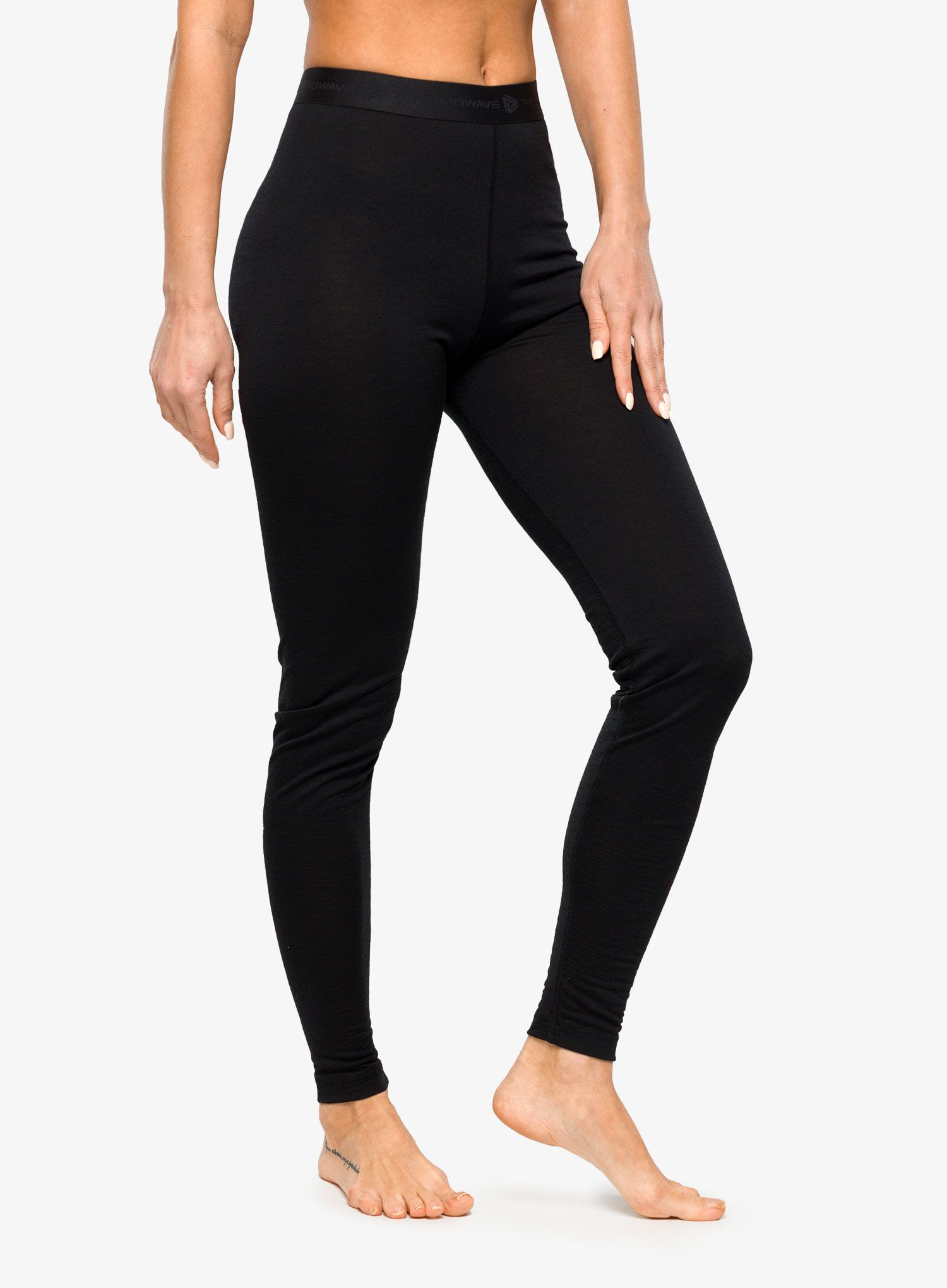 Ženske termo pajkice Thermowave Merino Wonder Pants - black