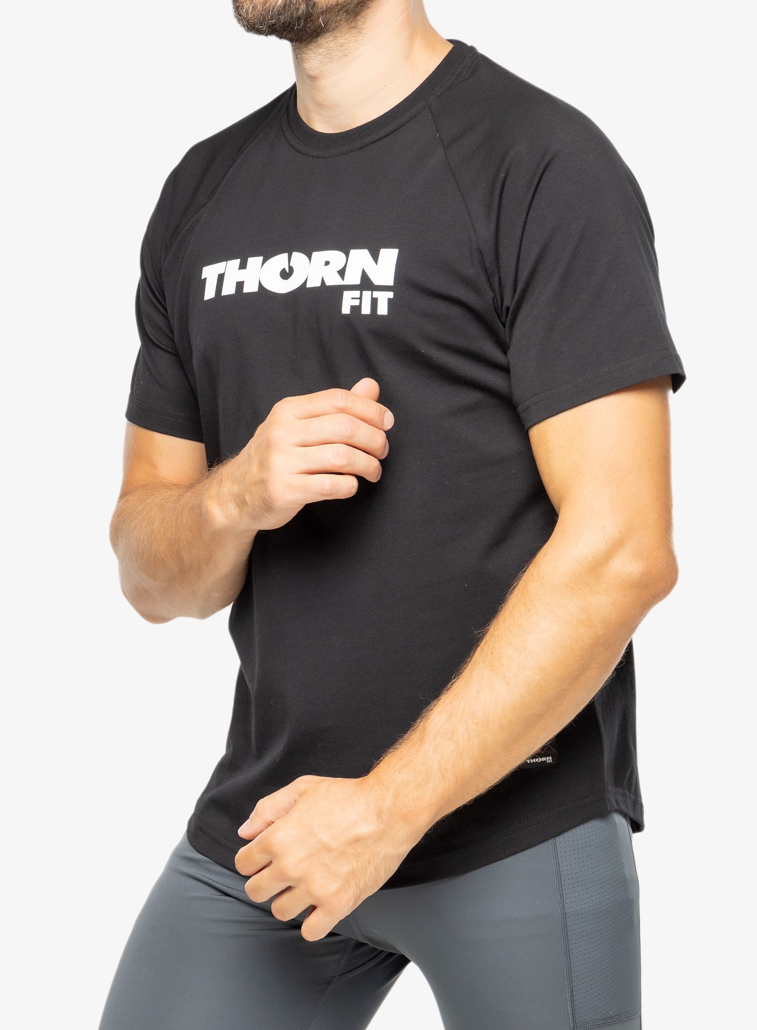 Bombažna majica Thorn Fit Team T-Shirt - black