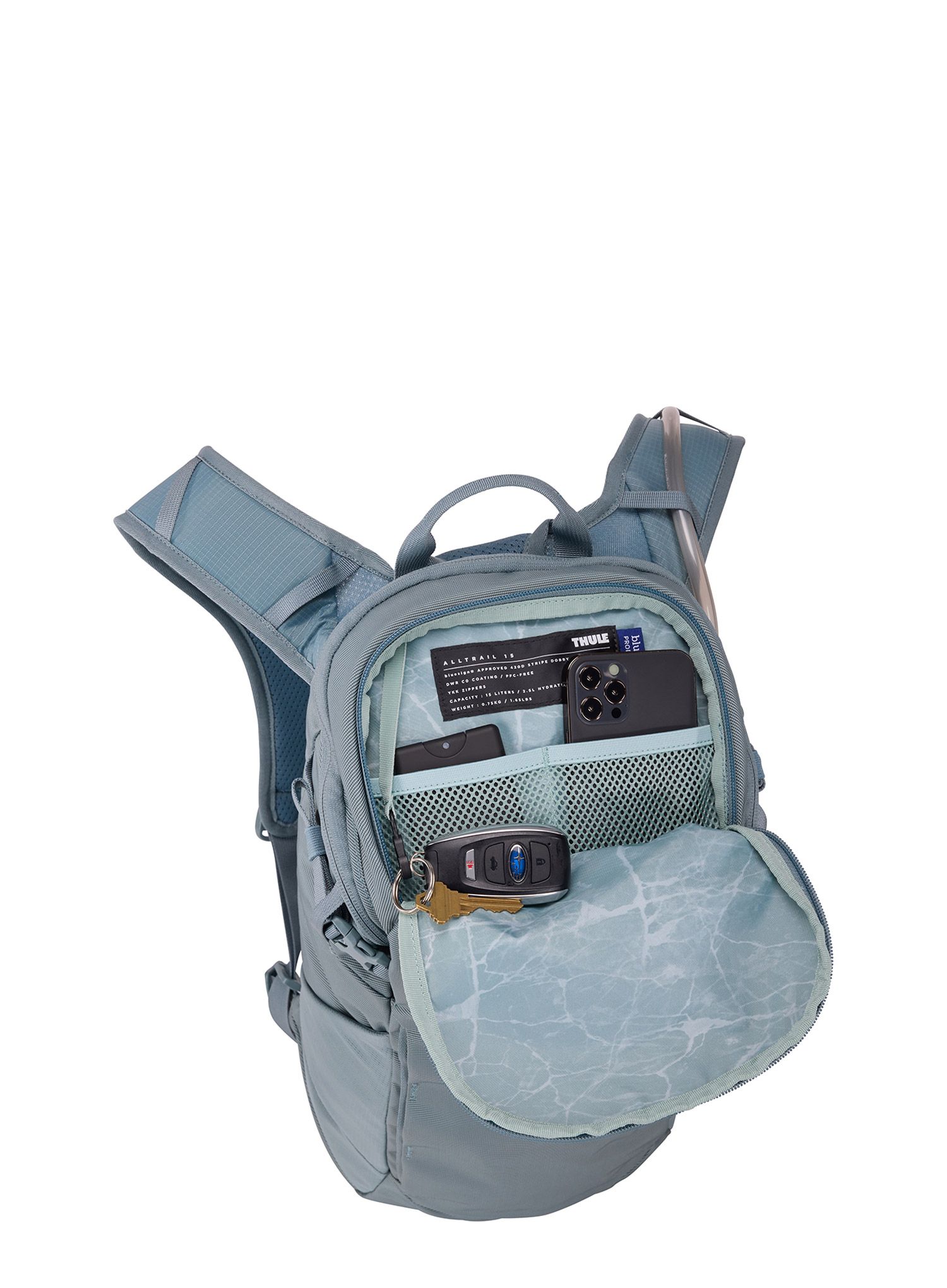 Nahrbtnik z mehom za vodo Thule AllTrail Hydration Backpack 16 L - pond