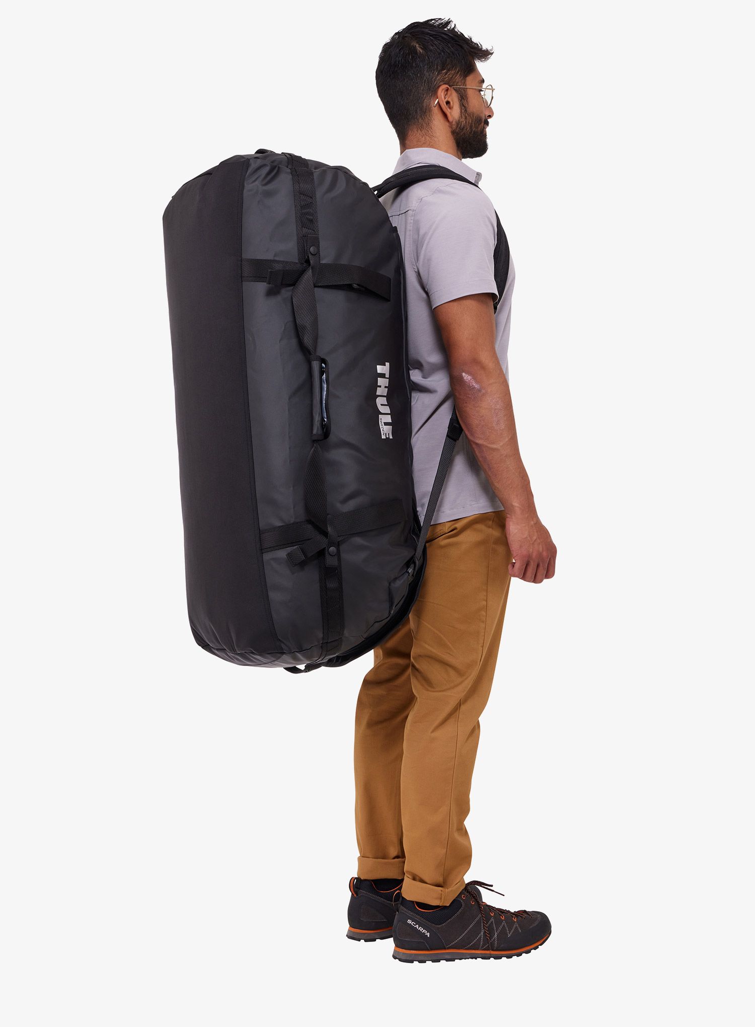 Potovalna torba Thule Chasm 130 L - black/black