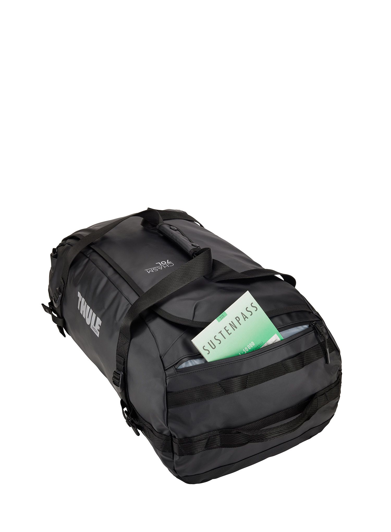 Potovalna torba Thule Chasm 70 L - black/black