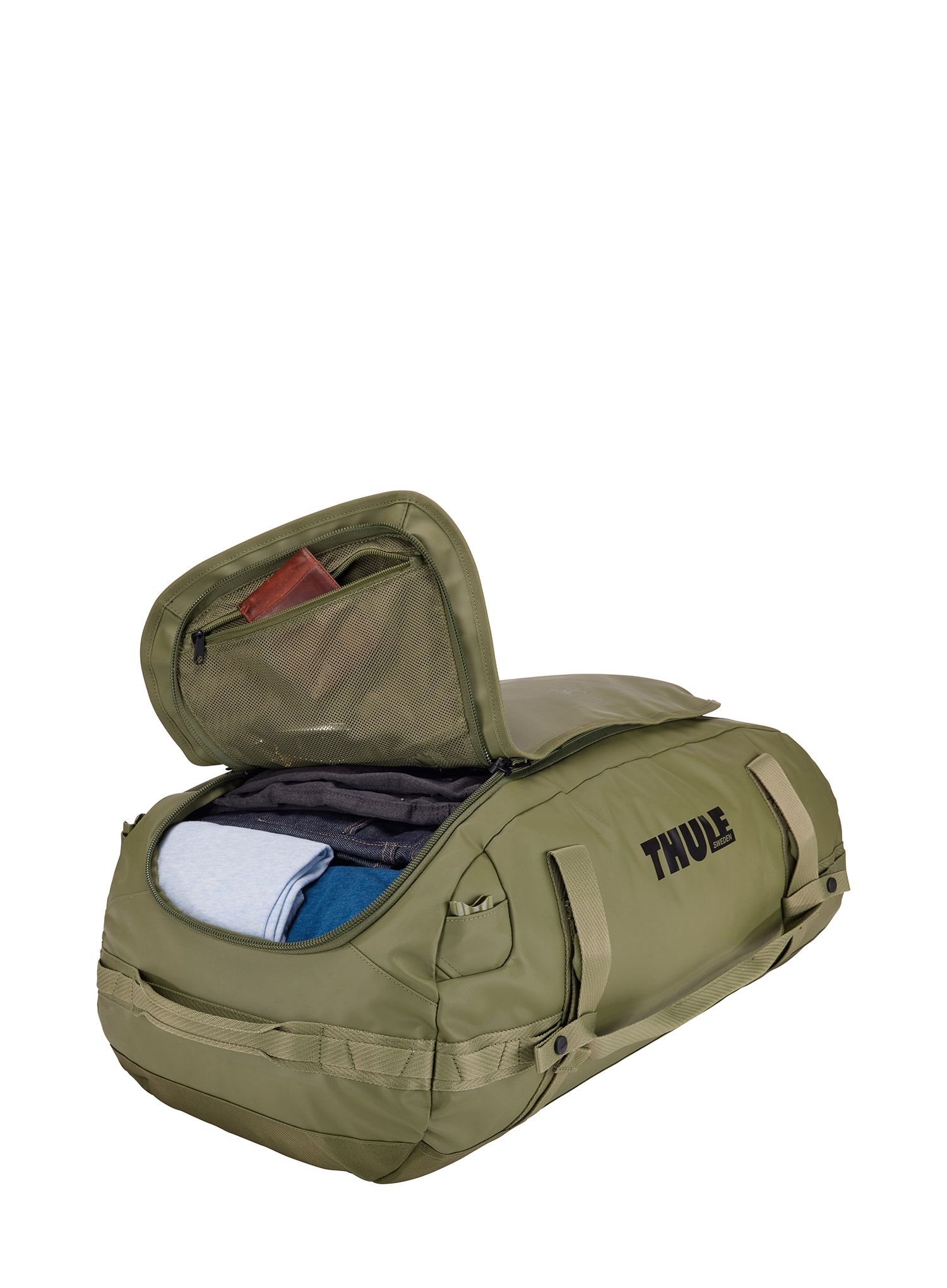Potovalna torba Thule Chasm 70 L - olivine/olivine