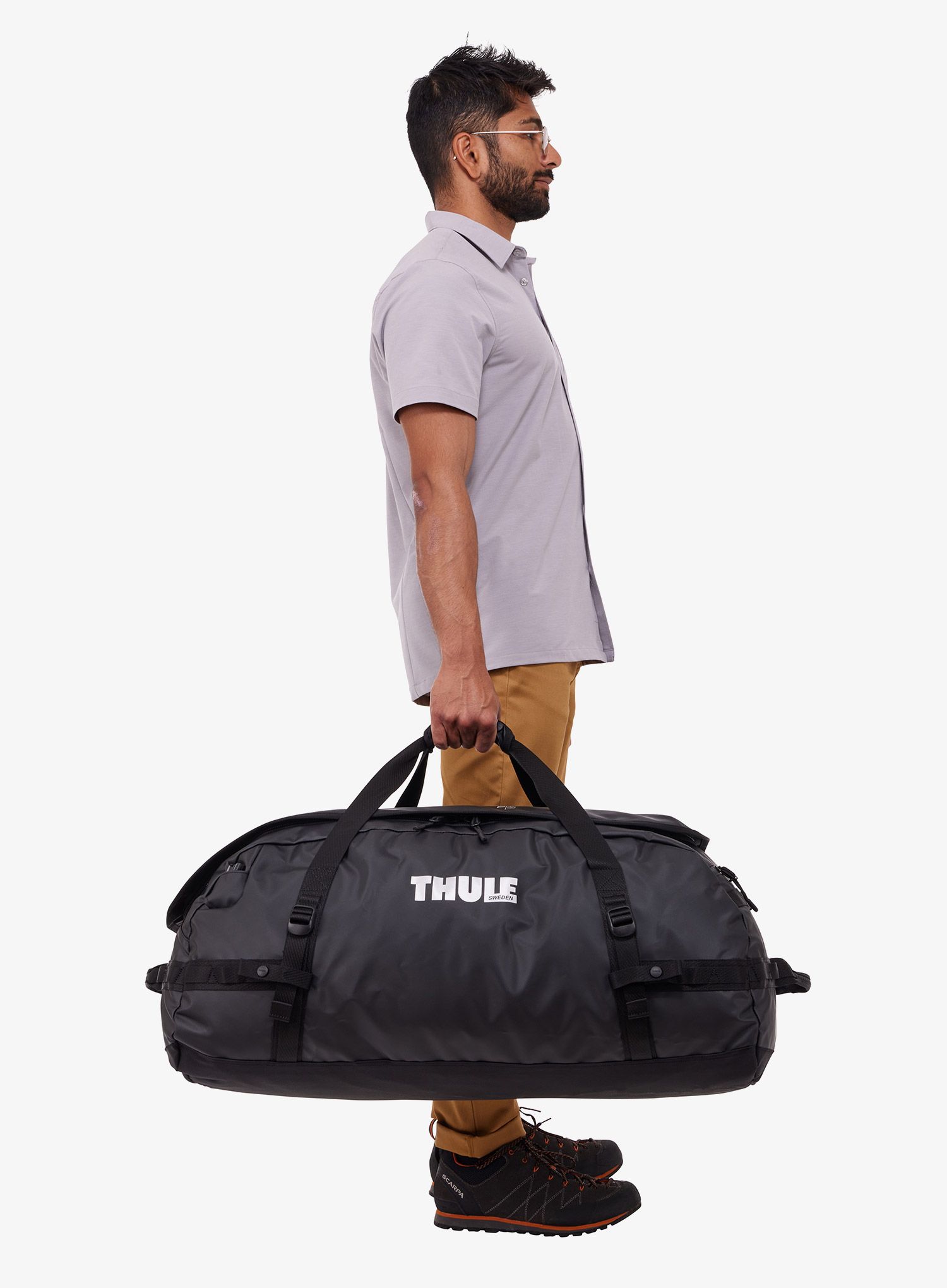 Potovalna torba Thule Chasm 90 L - black/black