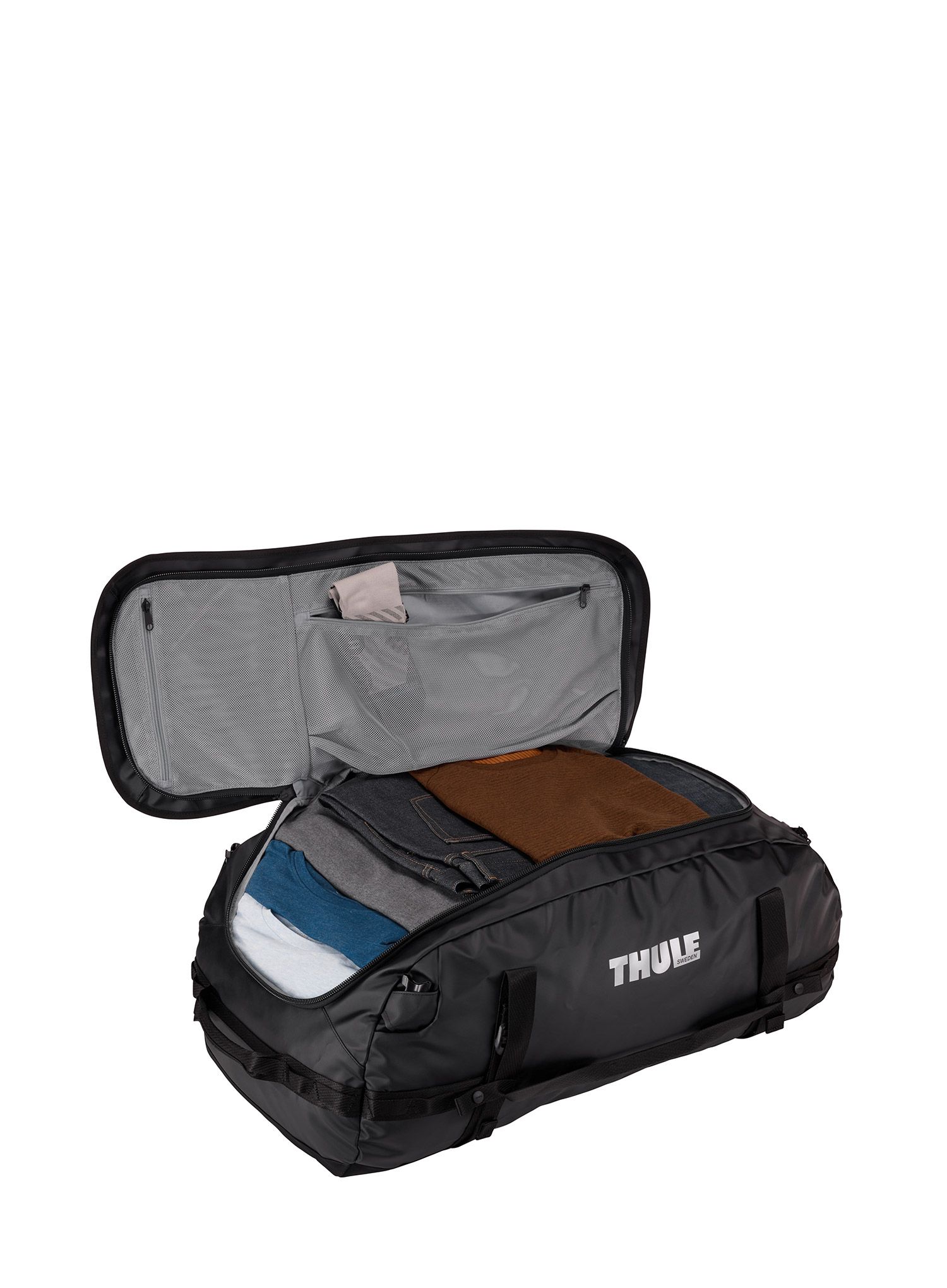 Potovalna torba Thule Chasm 90 L - black/black